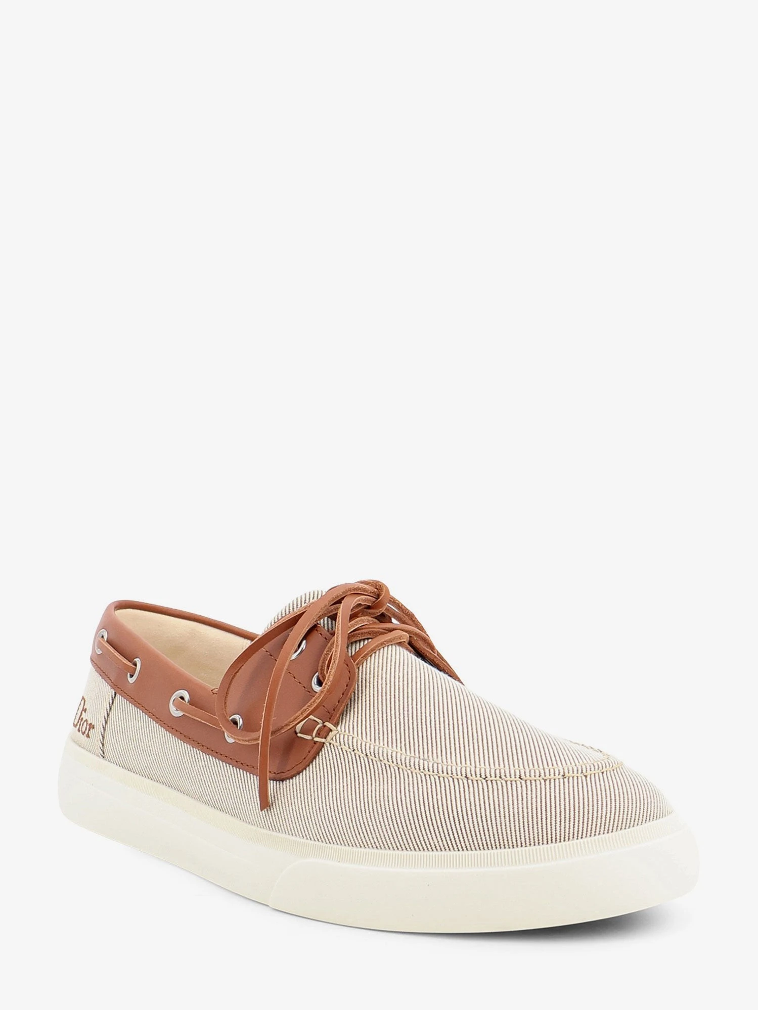 Chester Dioriviera canvas and leather loafers.webp