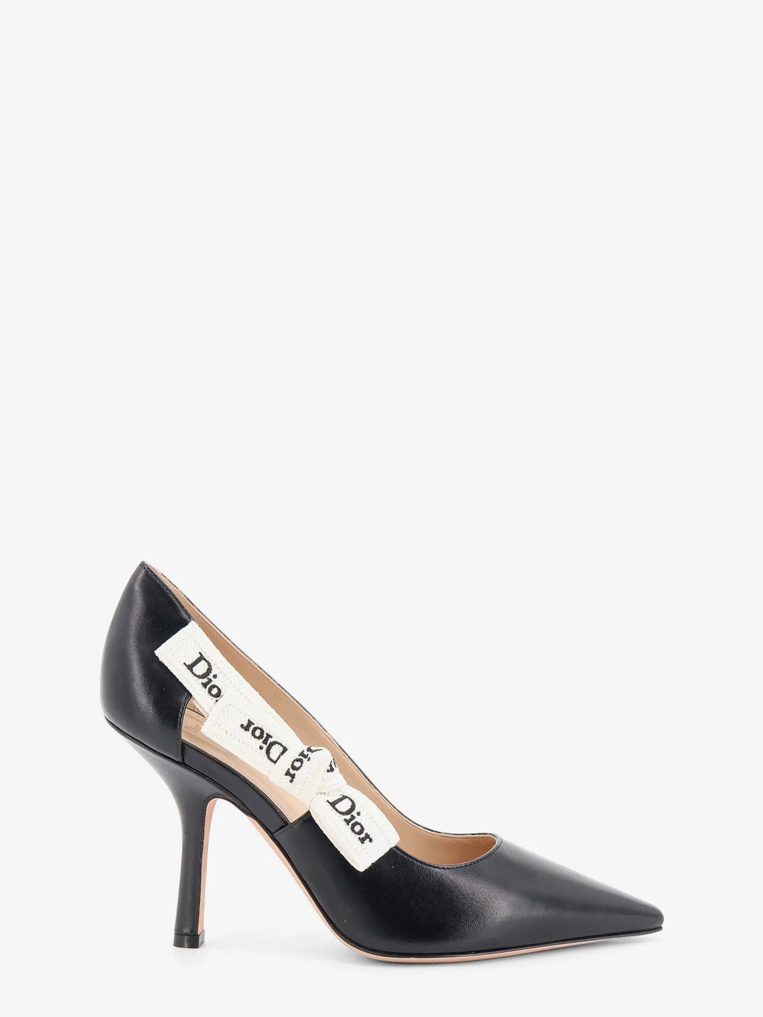 J'Adior leather pumps with logo bow detail.webp