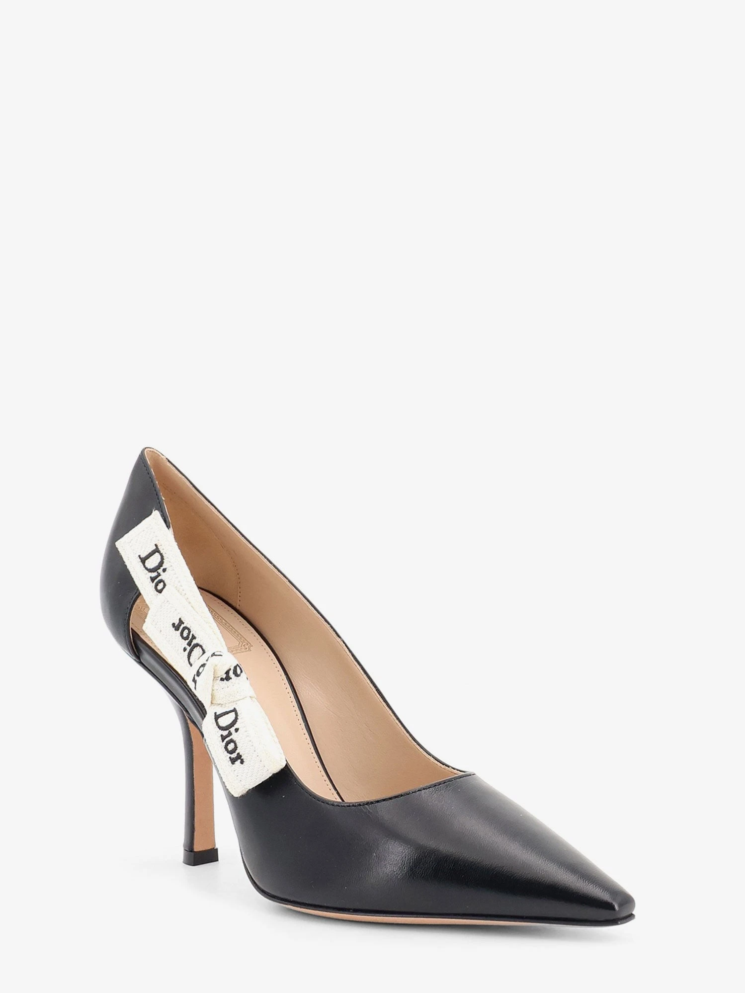J'Adior leather pumps with logo bow detail.webp
