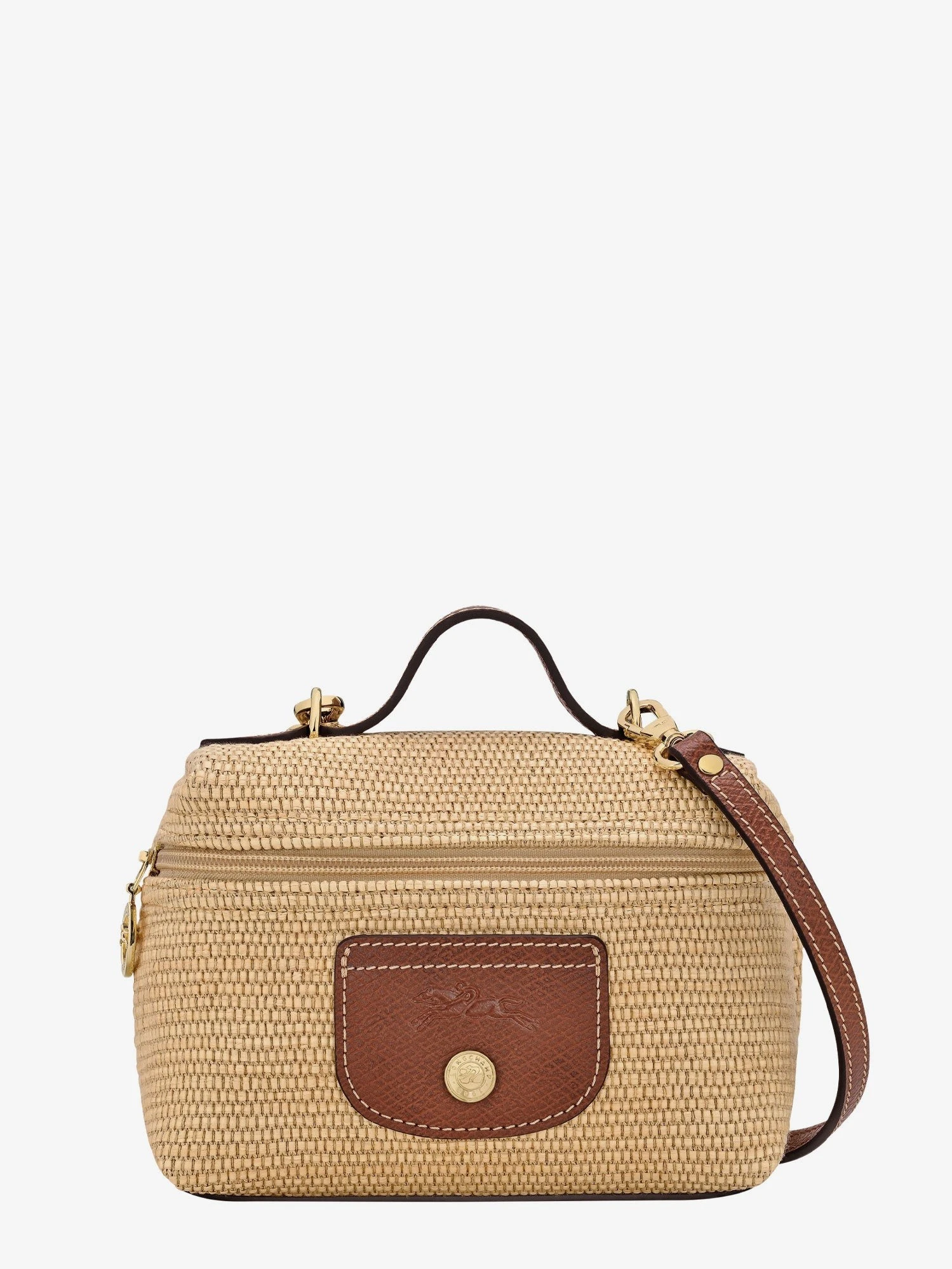 Le Panier Pliage XS Raffia Shoulder Bag.webp