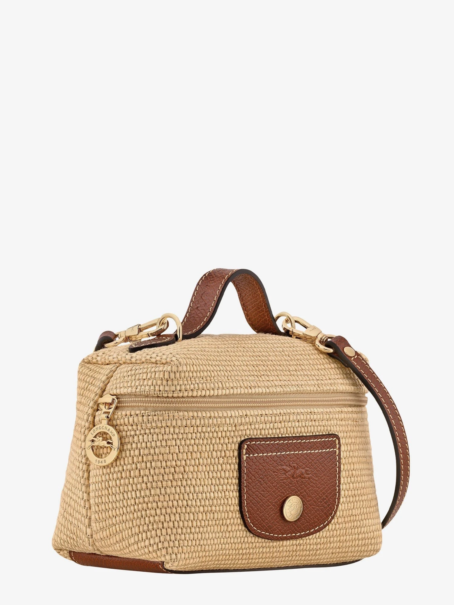 Le Panier Pliage XS Raffia Shoulder Bag.webp