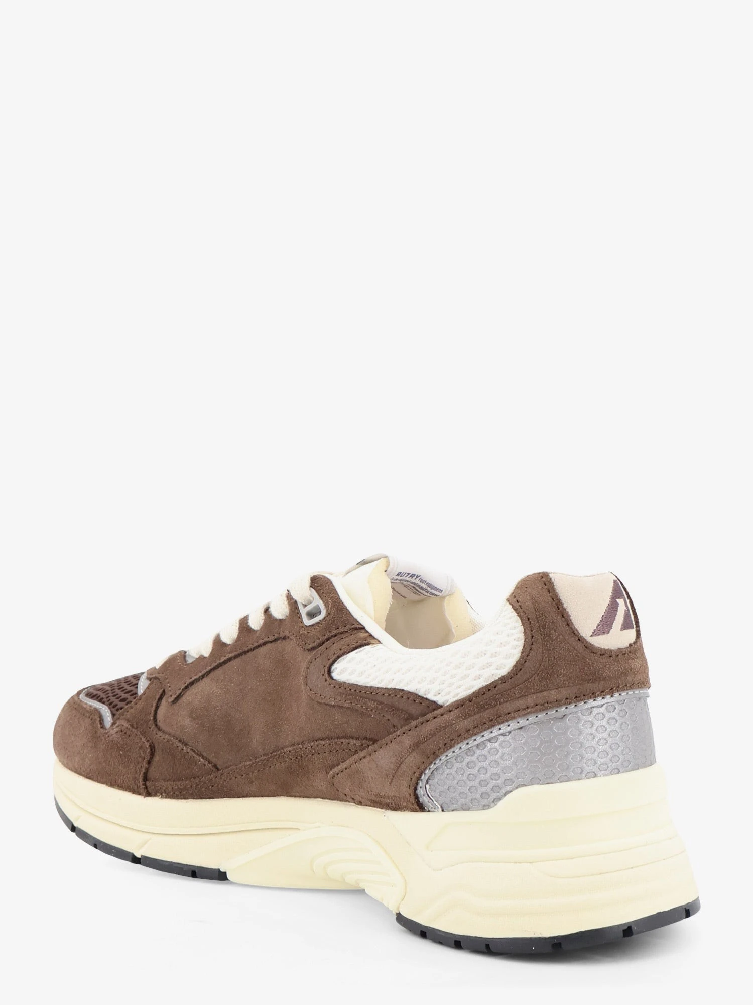Hyperway Low mesh and suede snrakers with iconic side logo.webp