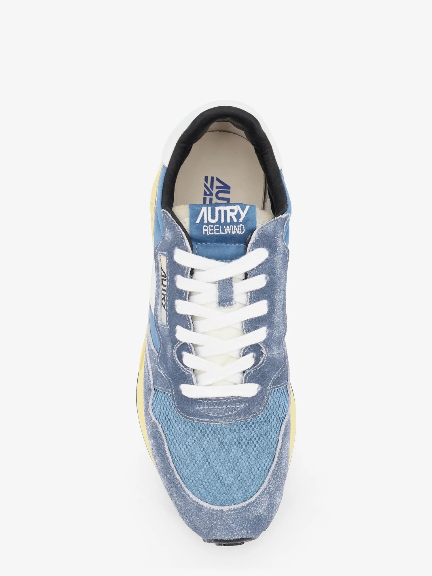 Reelwind Low mesh and suede sneakers.webp