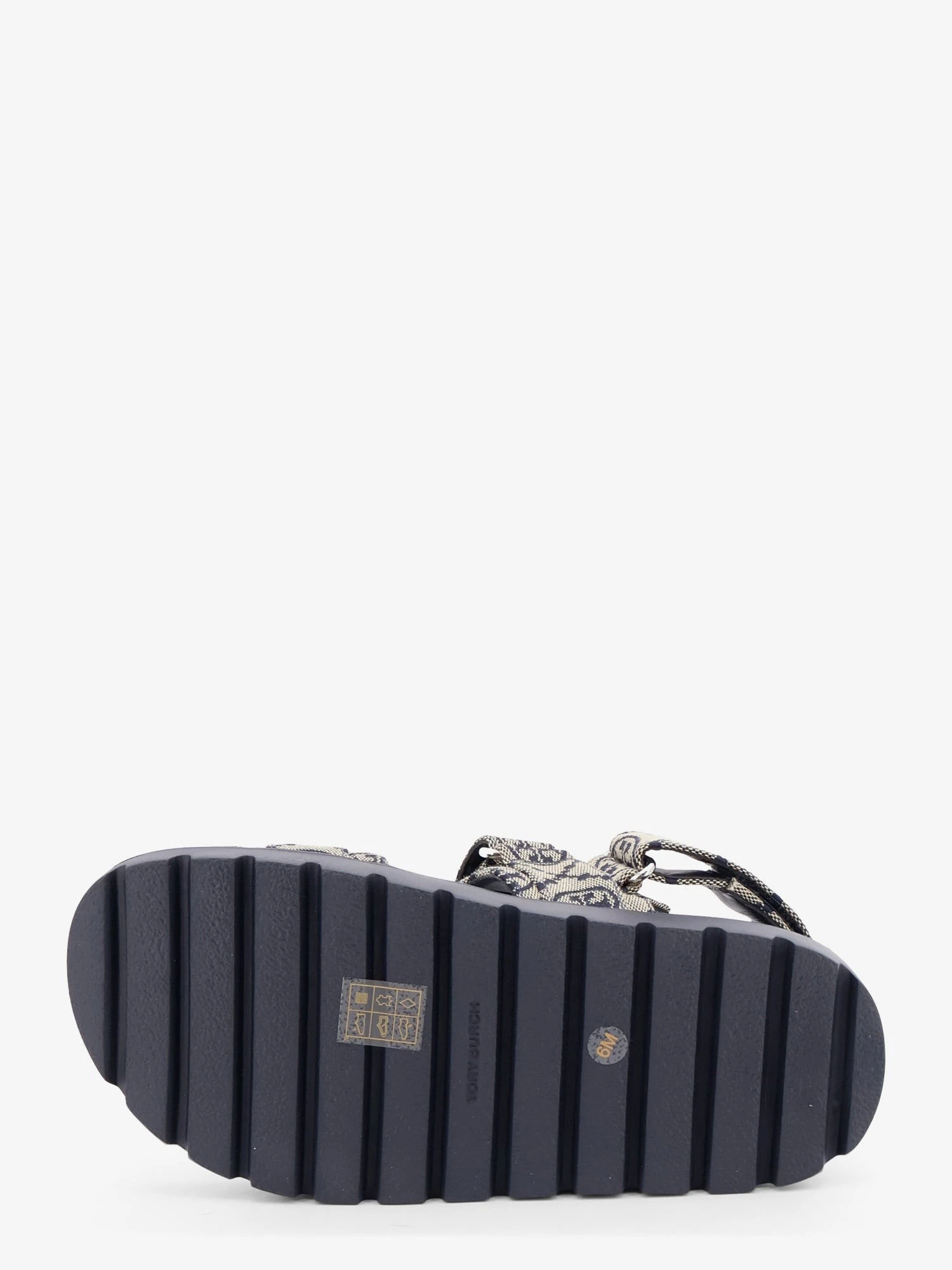 T Mono Perfect Monogram fabric sandals.webp