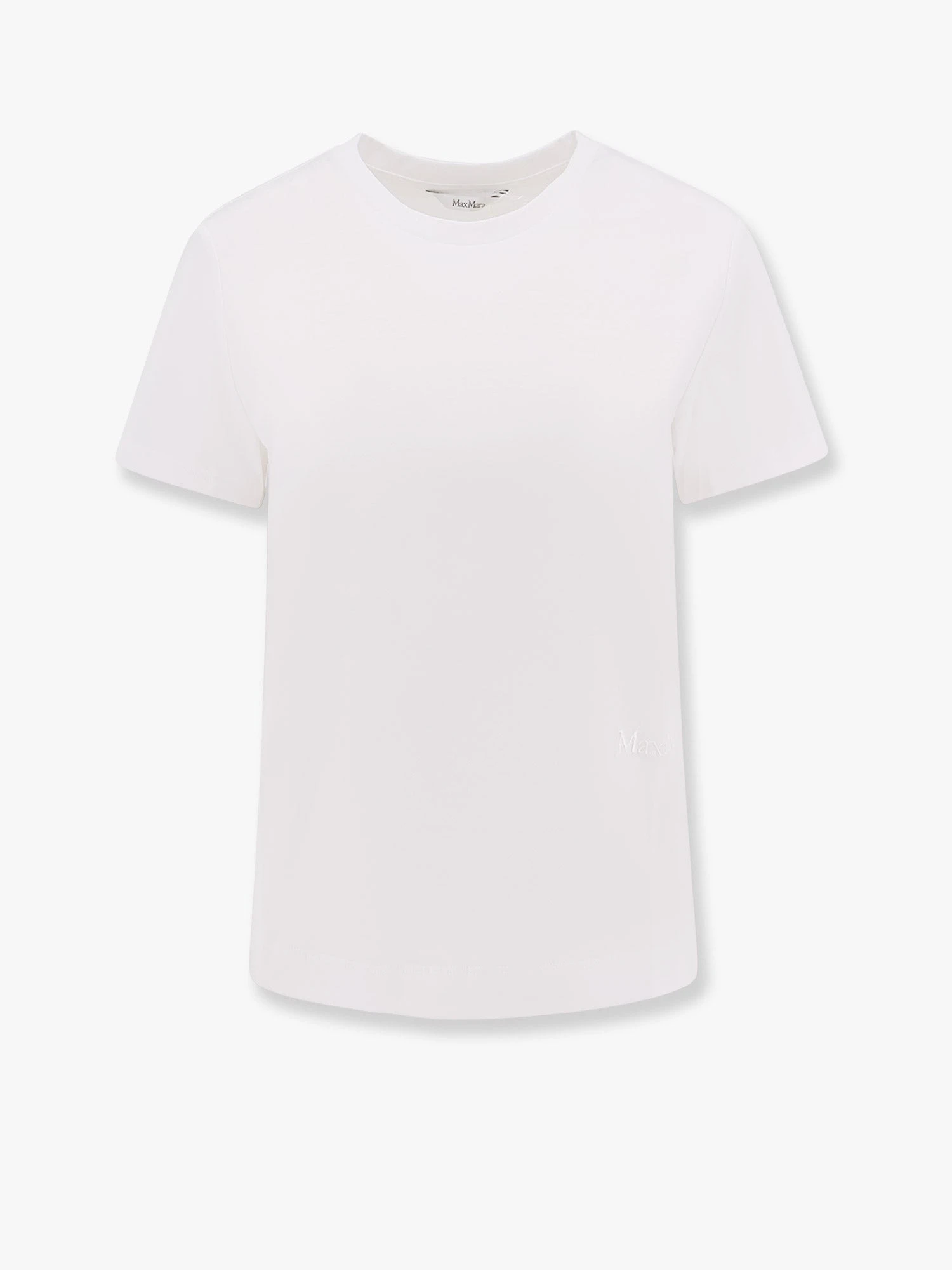 Nerina cotton t-shirt with Max Mara embroidery.webp