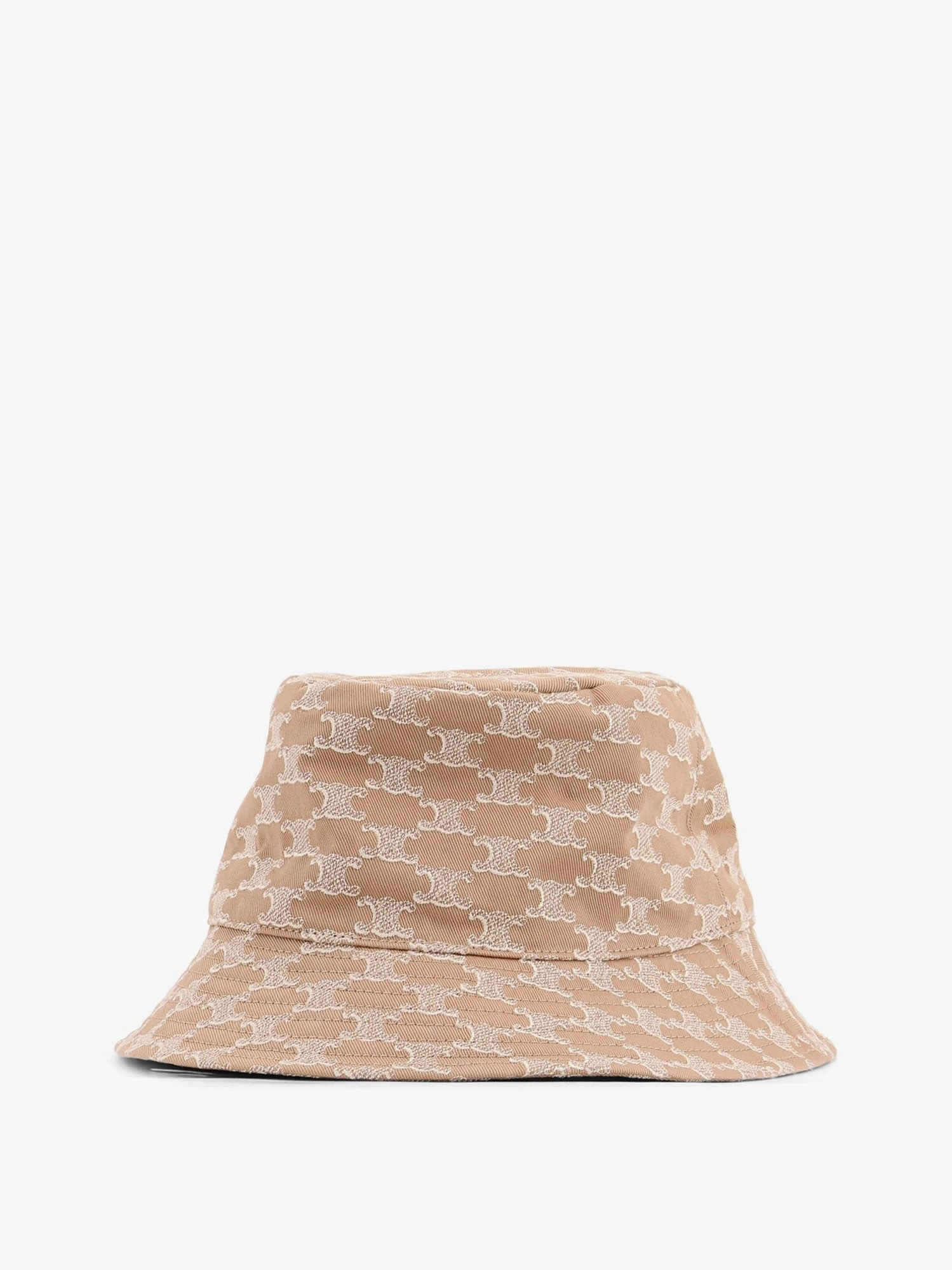 Cotton hat with Triomphe logo all-over.webp
