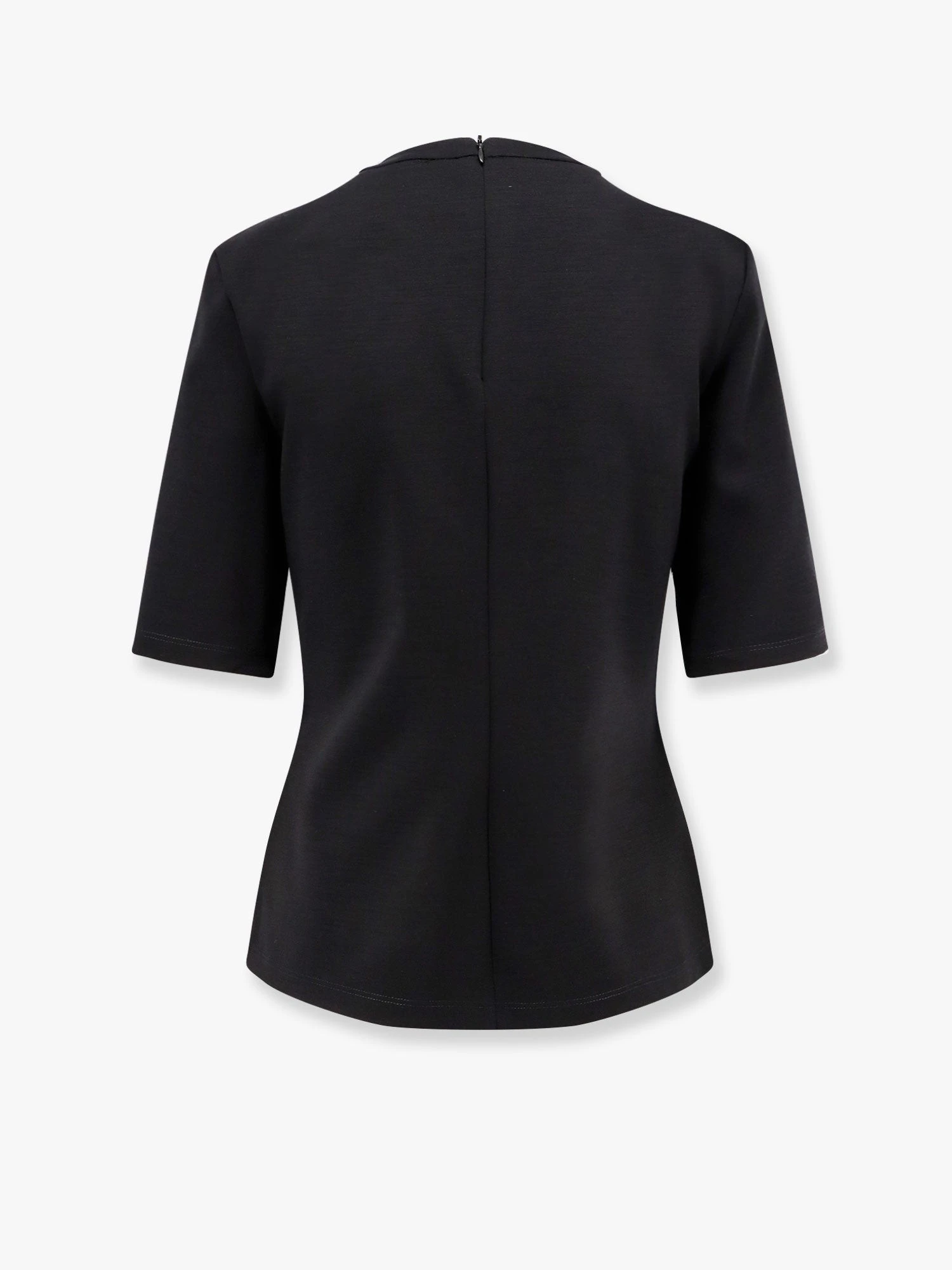 Peter wool t-shirt with embossed frontal logo.webp