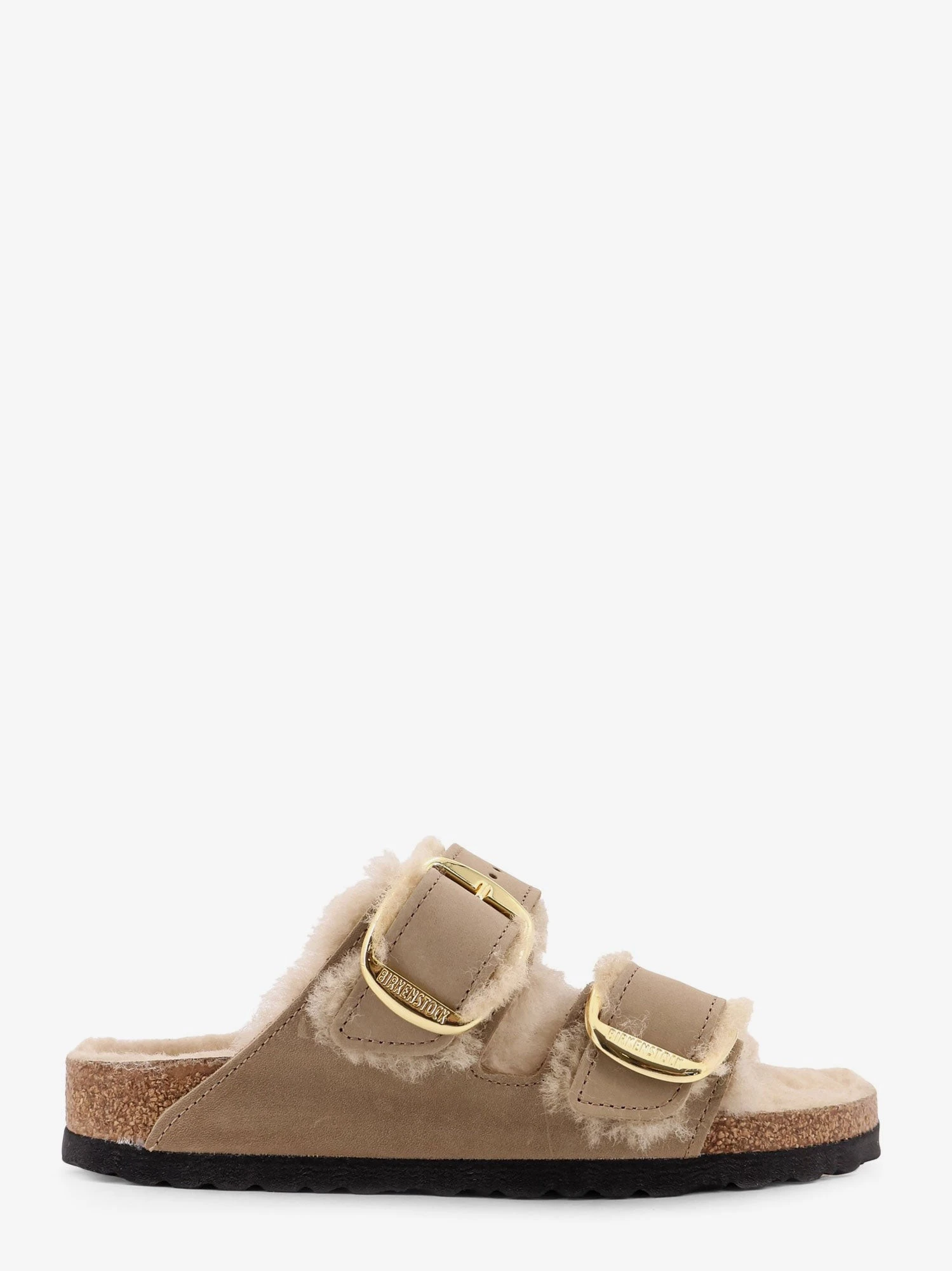 Arizona Big Buckle Shearling sandals.webp