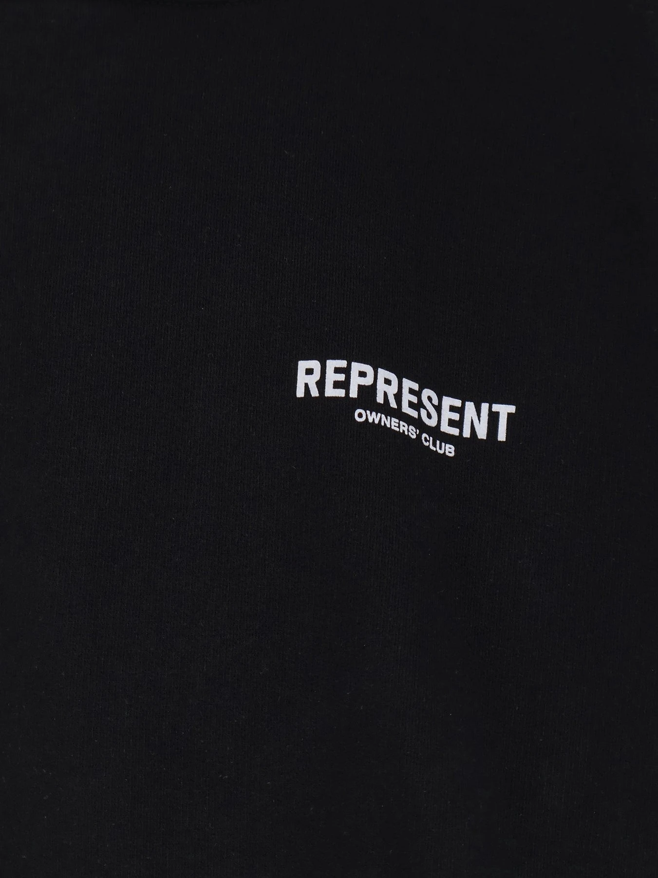 Cotton sweatshirt with printed logo on the front.webp