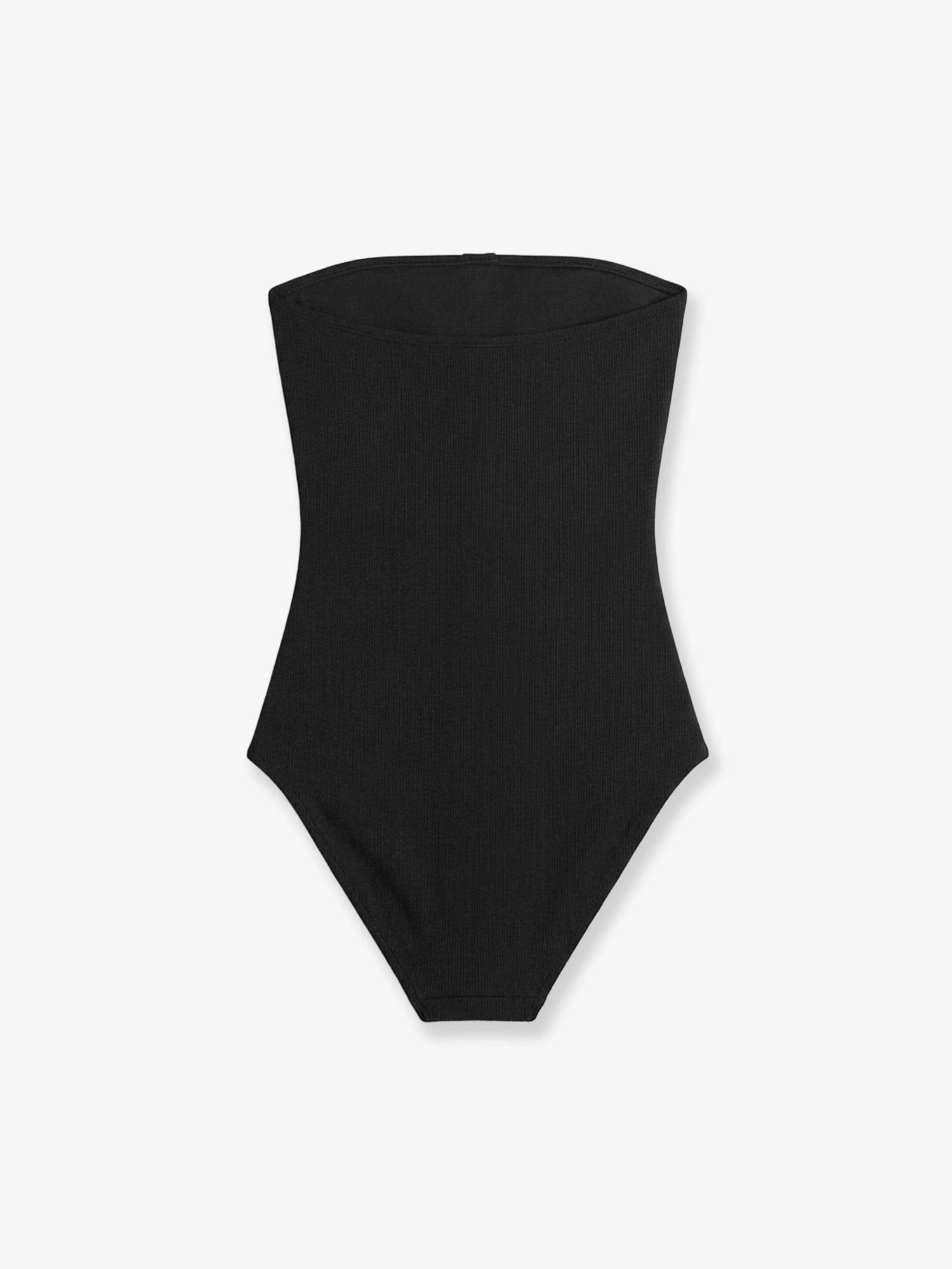 One-piece swimsuit with ribbed knit.webp