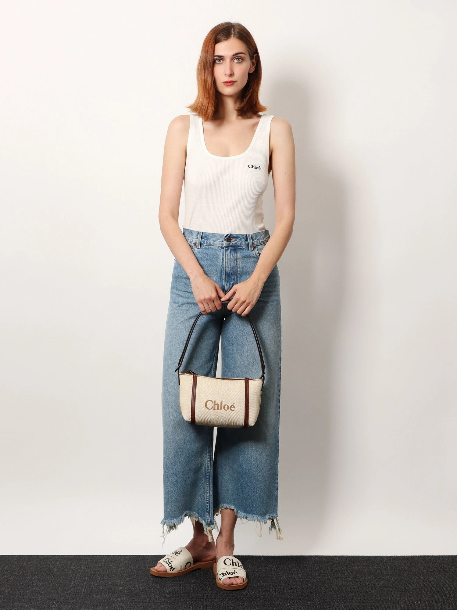 Ribbed cotton tank top.webp