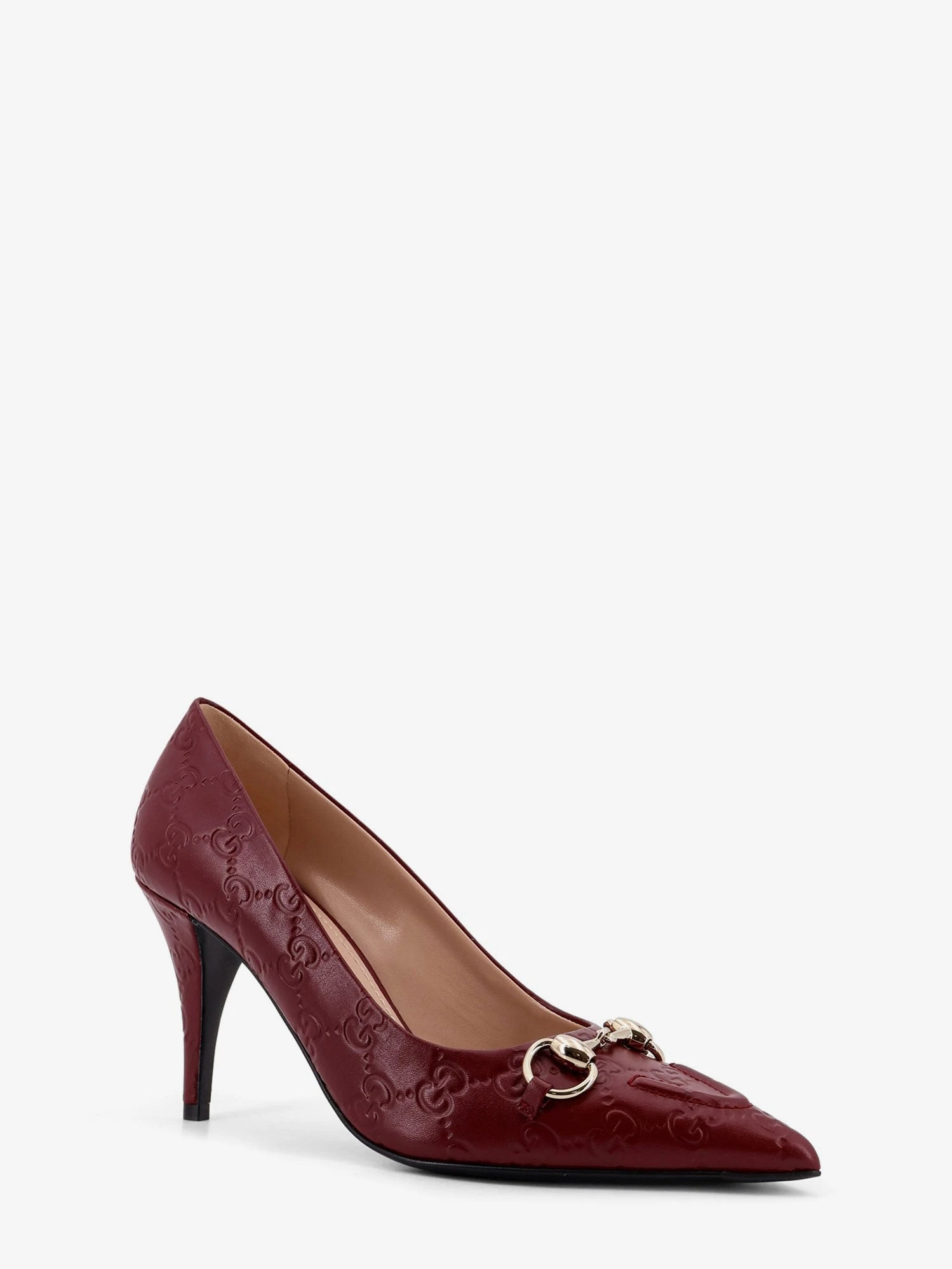 Gucci Rosso Ancora GG leather décolleté.webp