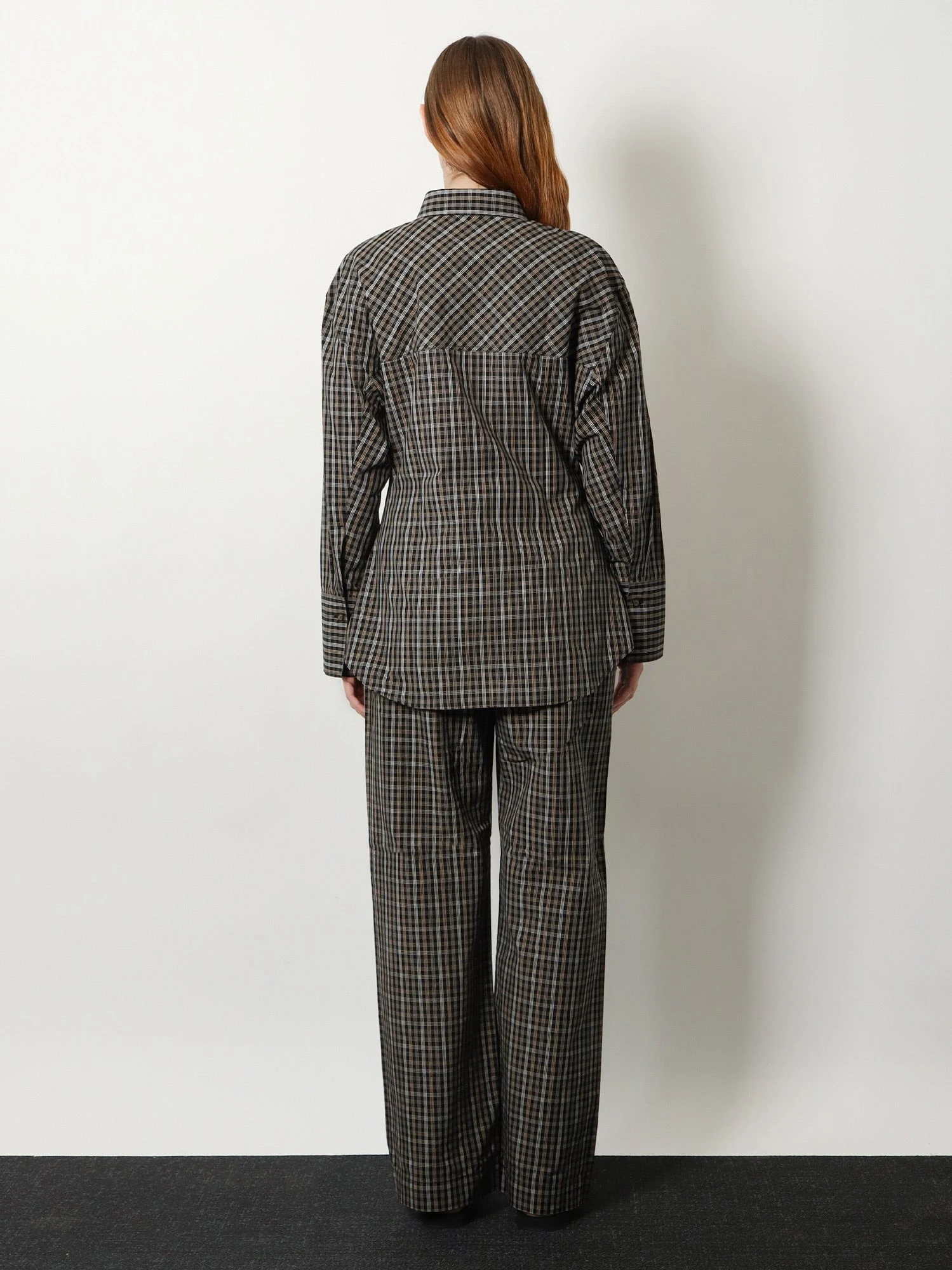 Cotton shirt with check pattern.webp