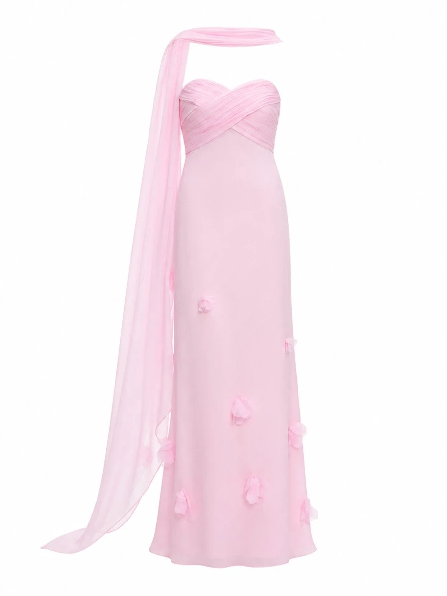 ABITO IN GEORGETTE CON FOULARD.webp