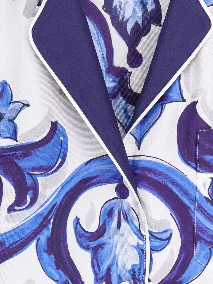 Silk shirt with Maiolica print.webp