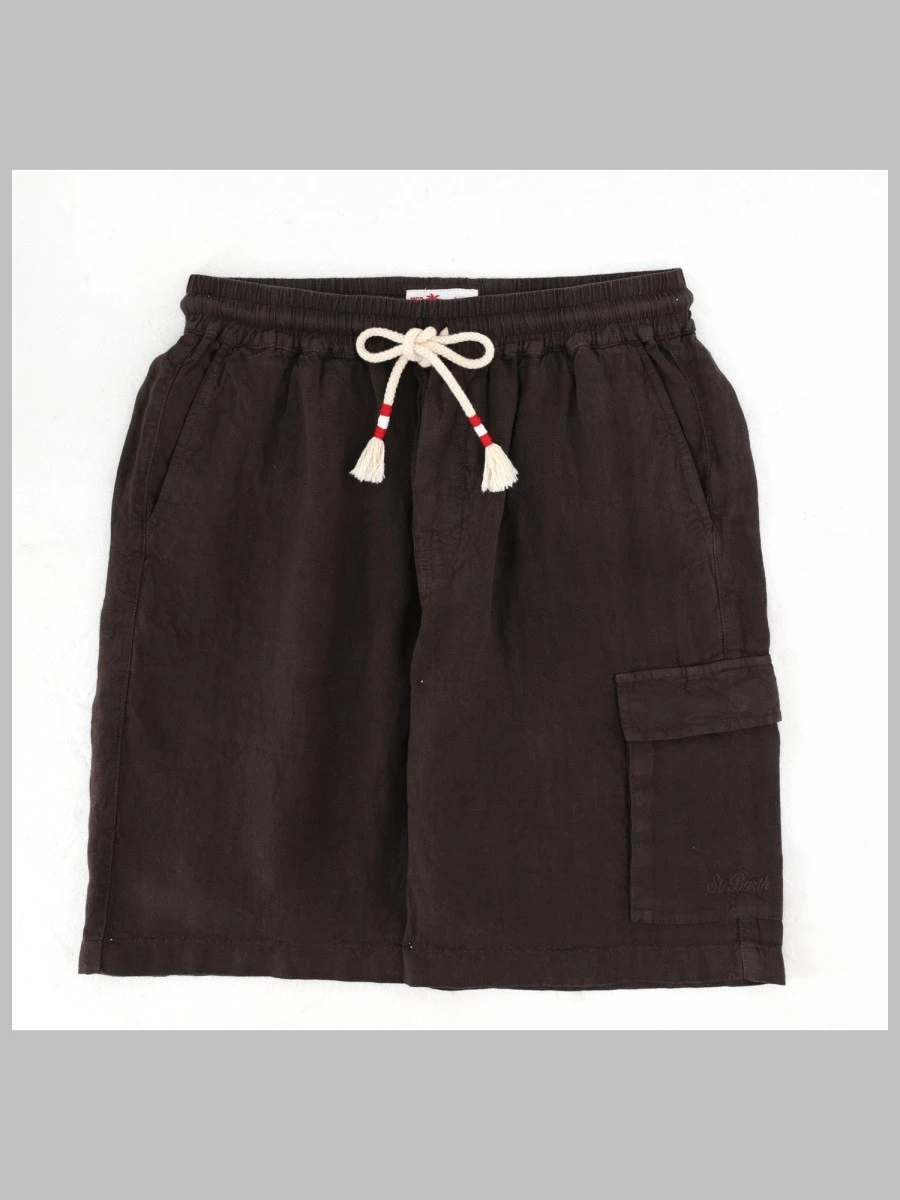 SHORTS IN LINO CON COULISSE.webp