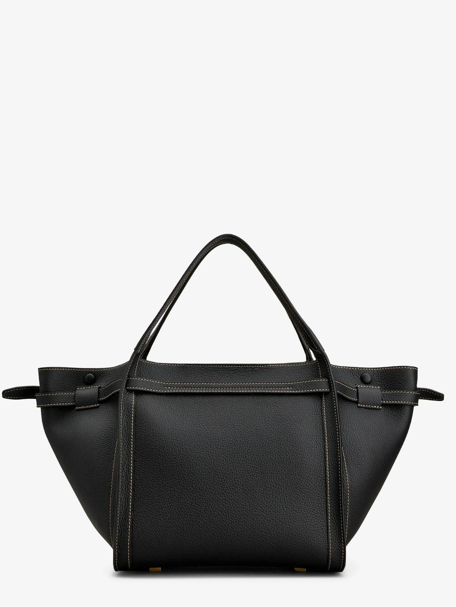 Hammered laeather tote bag.webp