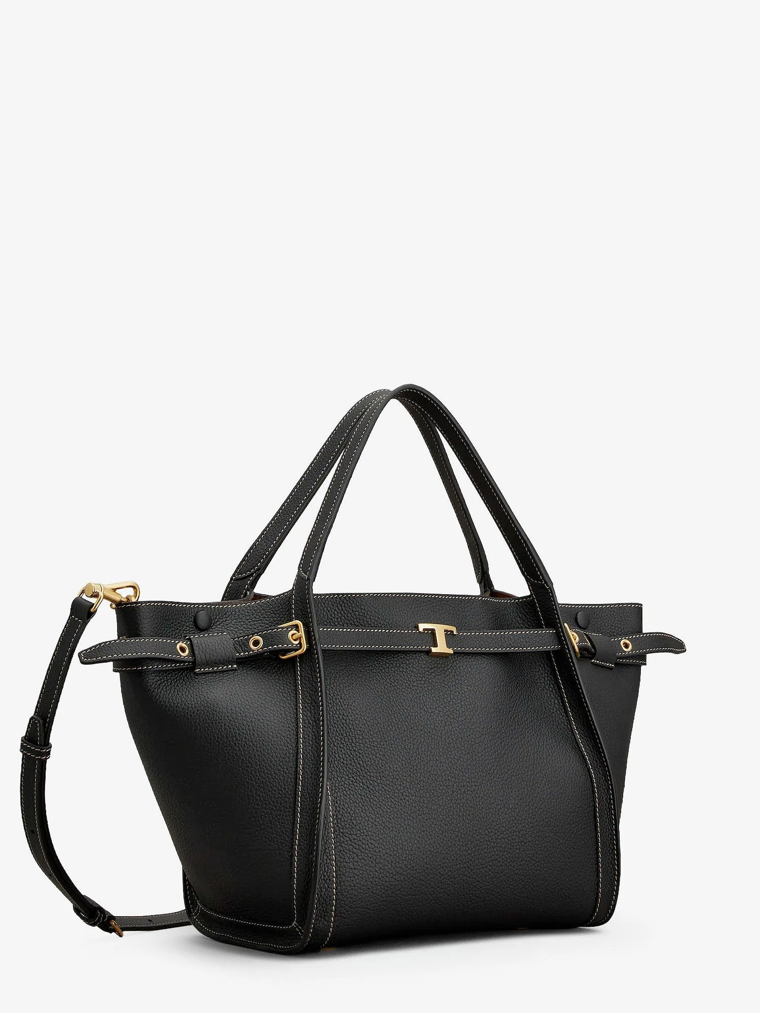 Hammered laeather tote bag.webp