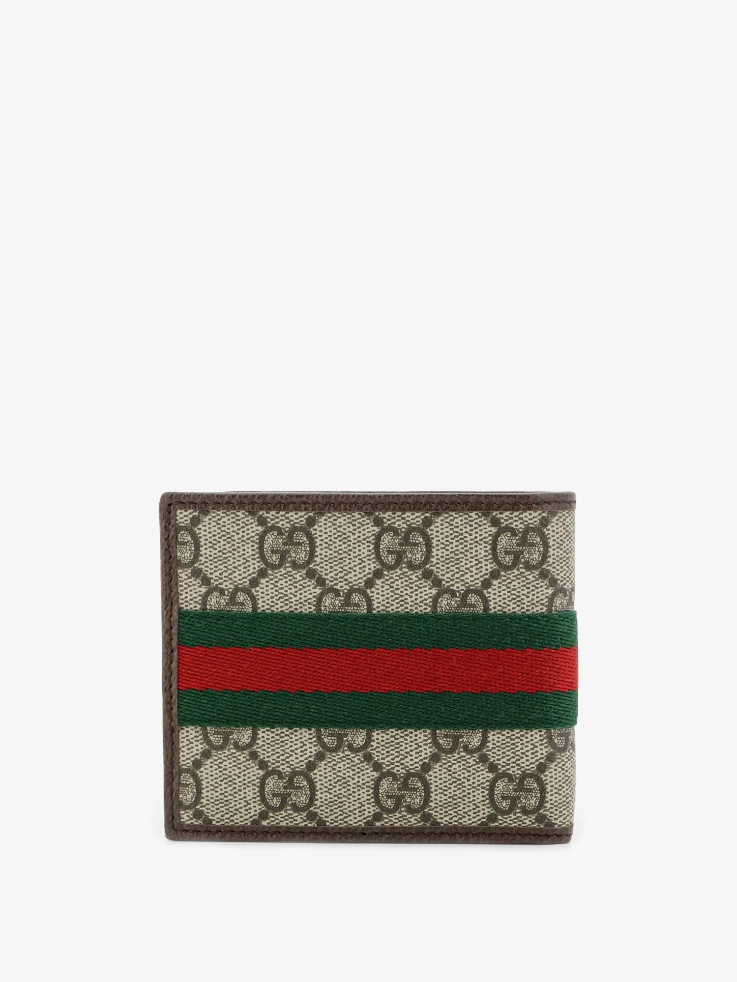 Coated canvas wallet with GG motif.webp