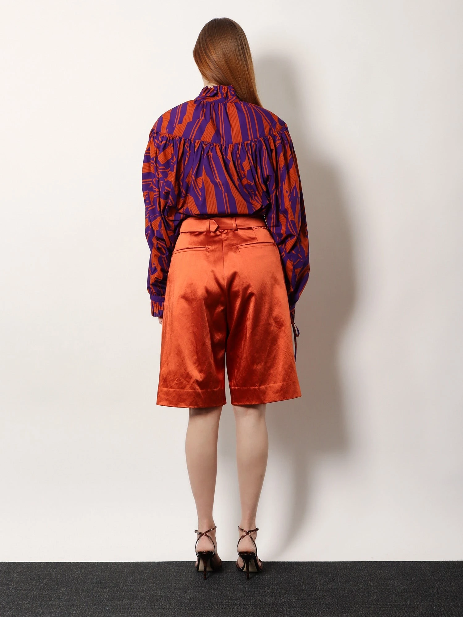 Cotton blend bermuda shorts.webp