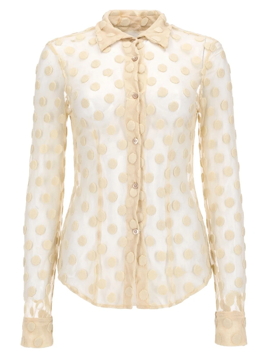 CAMICIA IN MESH A POIS.webp