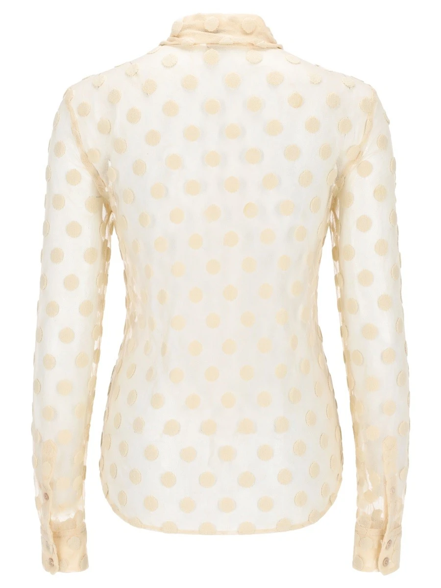 CAMICIA IN MESH A POIS.webp