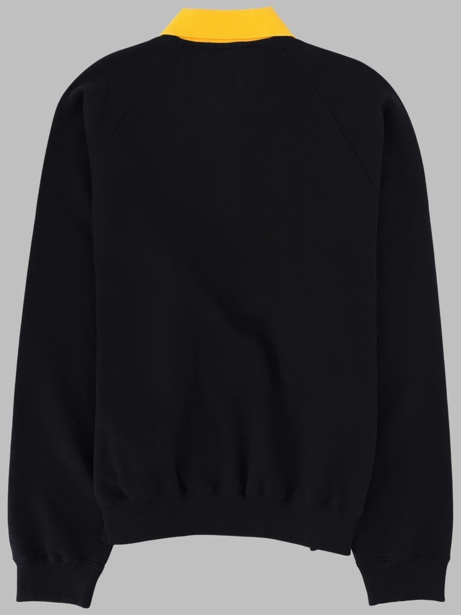 FELPA CON COLLETTO POLO E LOGO.webp