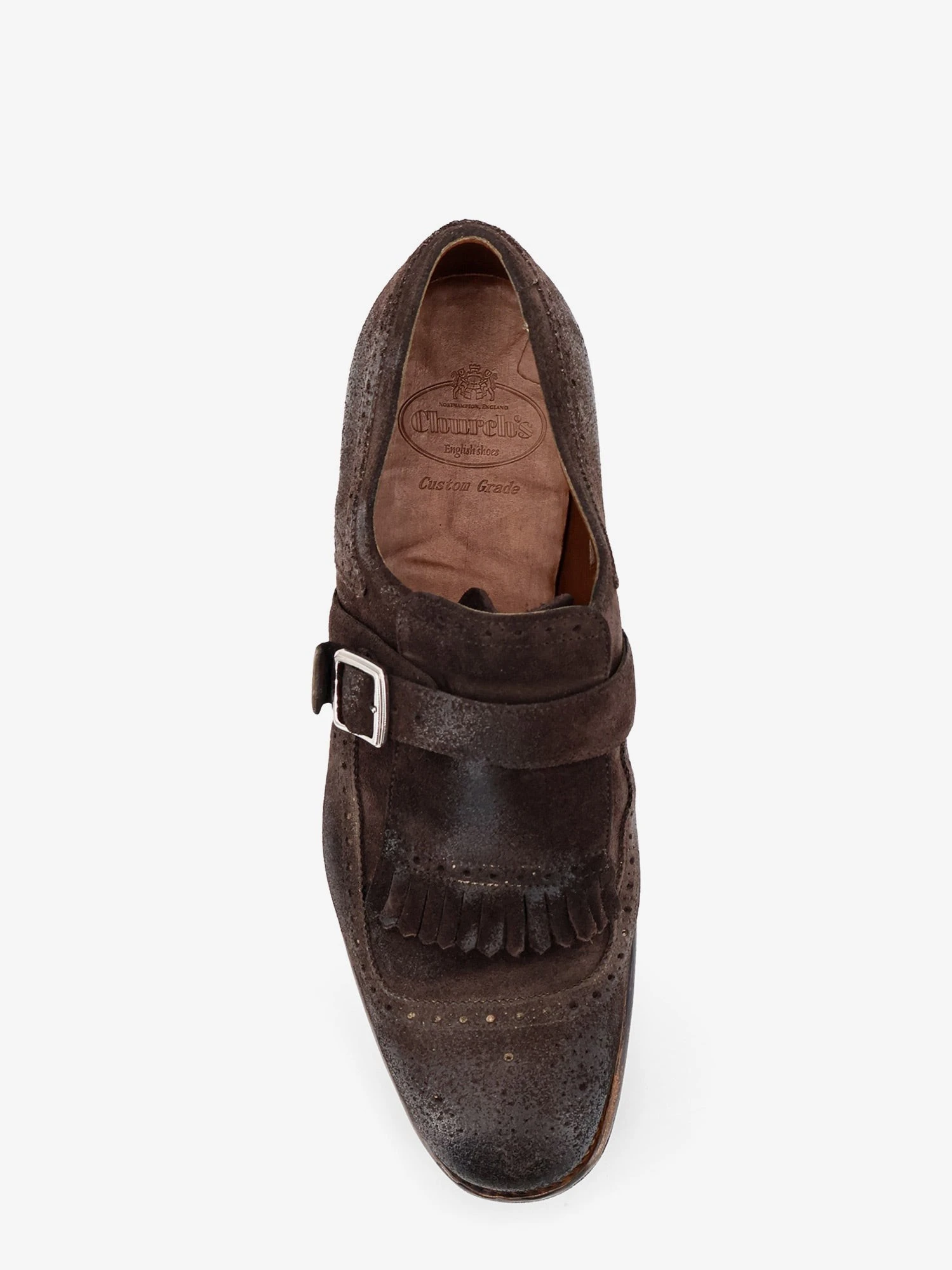 Shanghai loafers in vintage-effect suede.webp