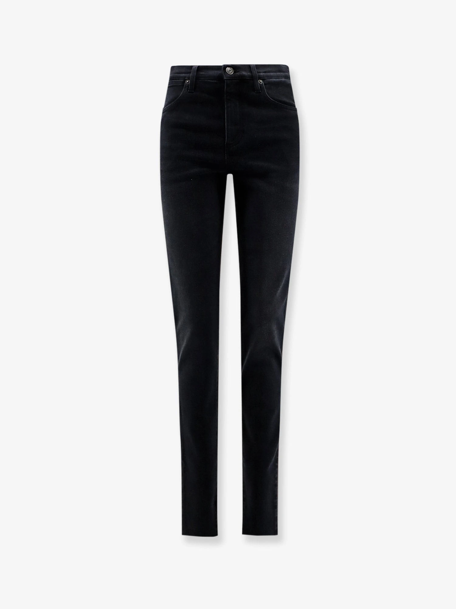 Slim Fit black denim trousers.webp