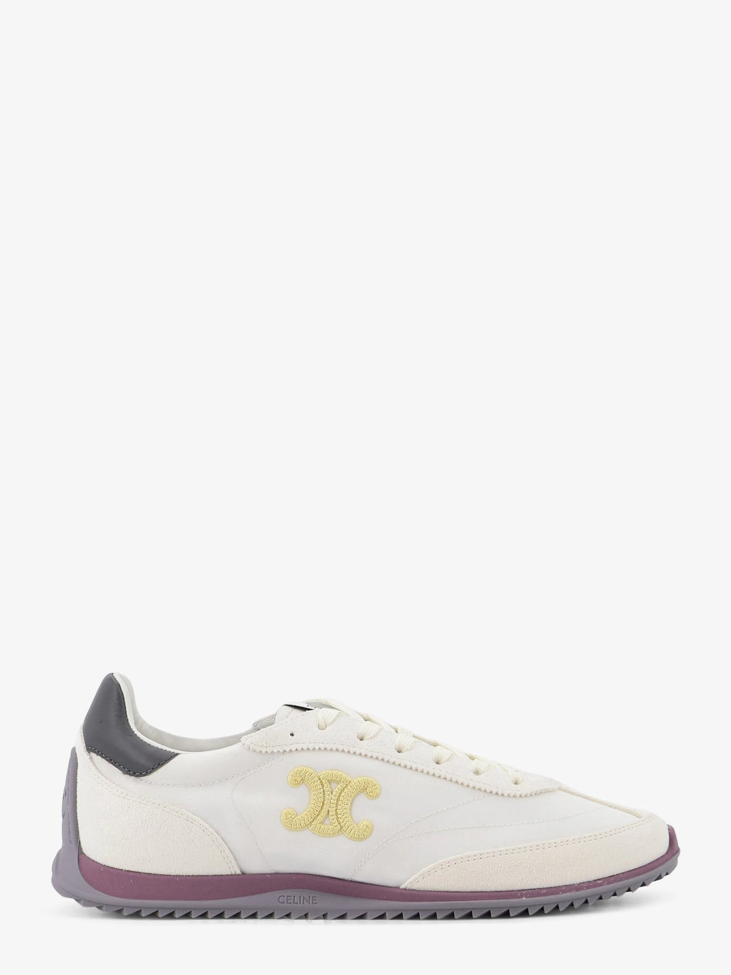 Racer nylon and suede sneakers.webp