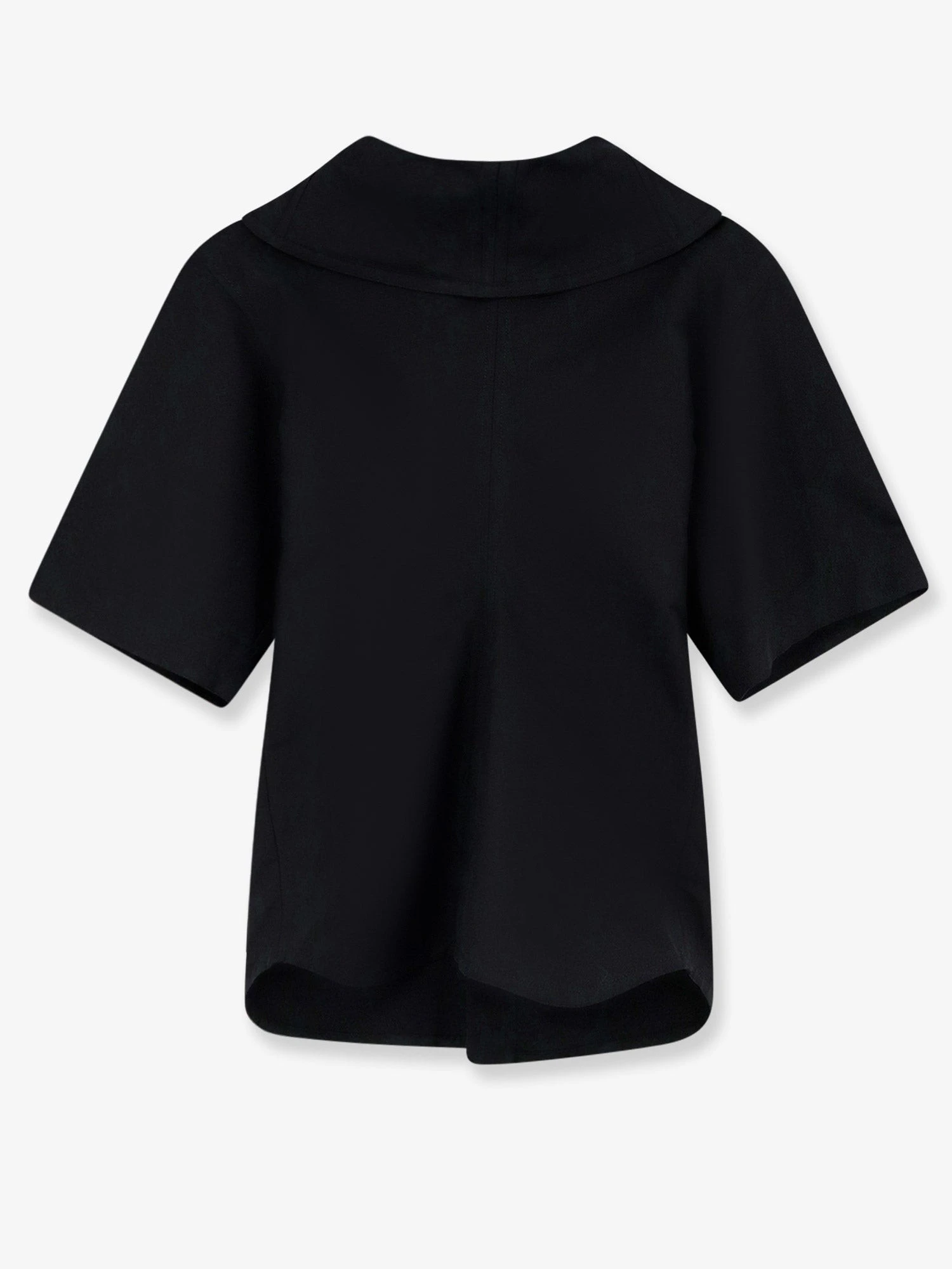 Compact cotton canvas shirt with Square Knot buttons.webp
