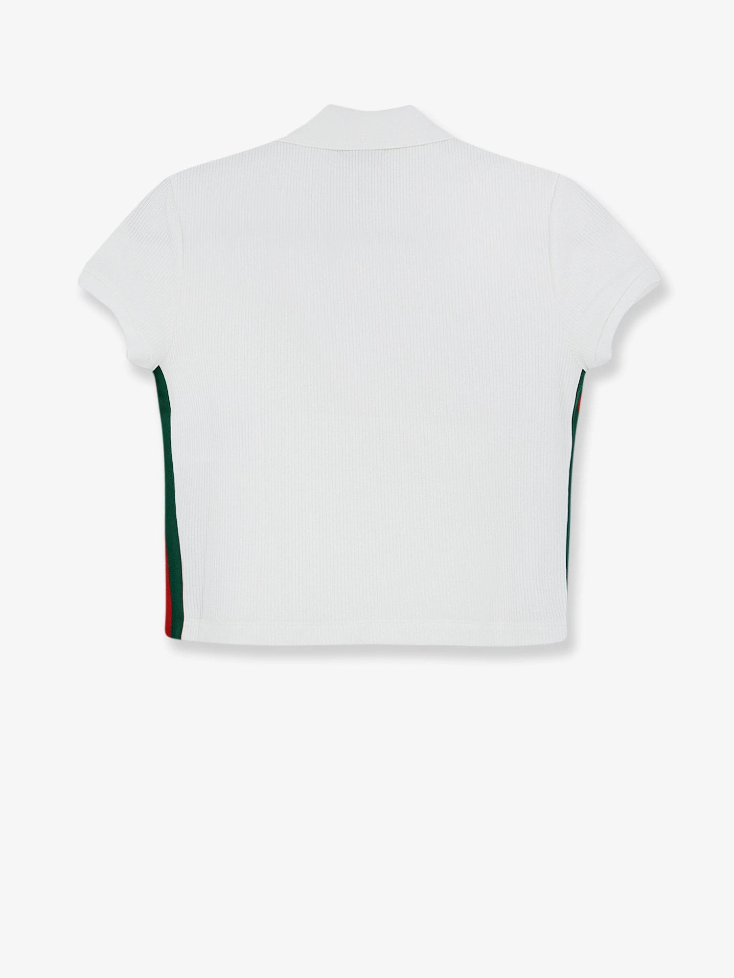 Ribbed cotton jersey polo shirt.webp