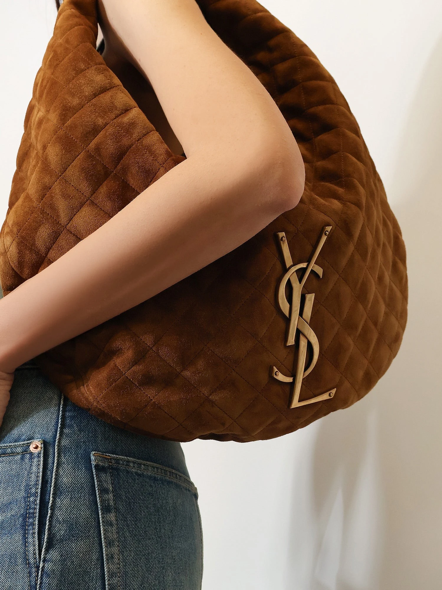 Icare Hobo suede handbag.webp