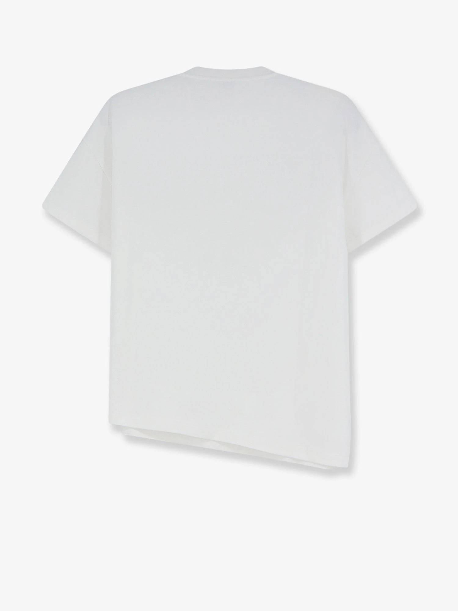 Asymmetric cotton blend t-shirt.webp