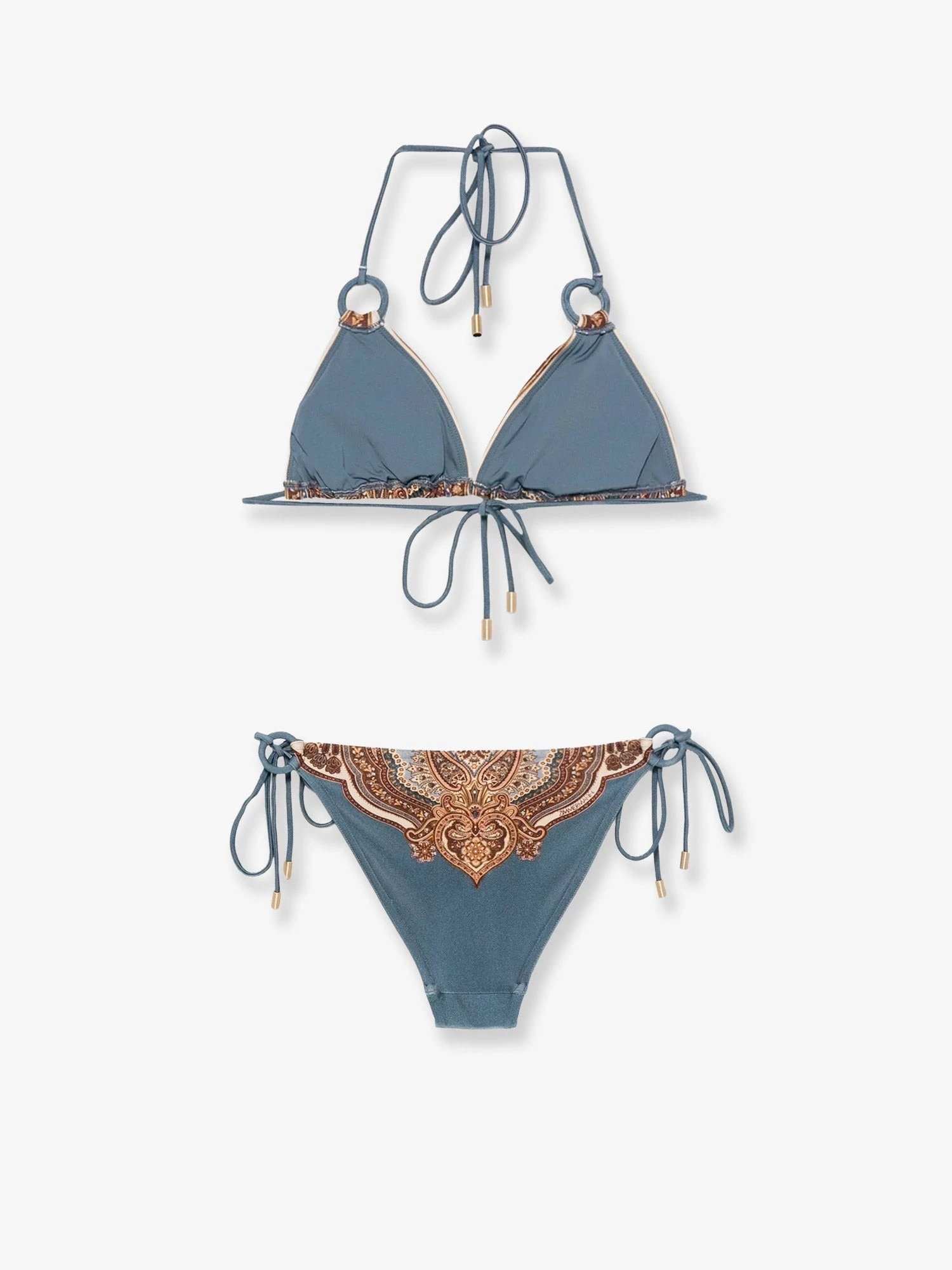 Mahon nylon bikini with paisley print.webp