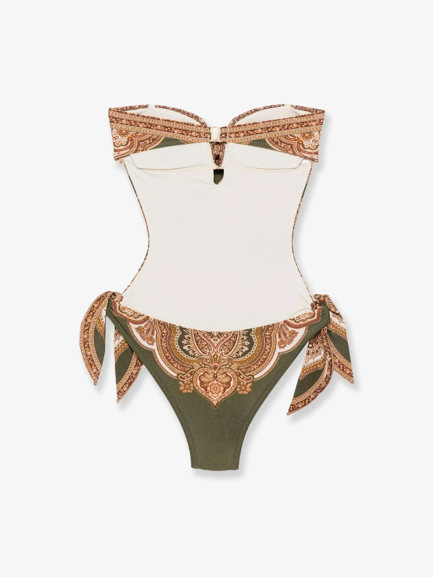 Mahon nylon one-piece swimsuit with paisley print.webp