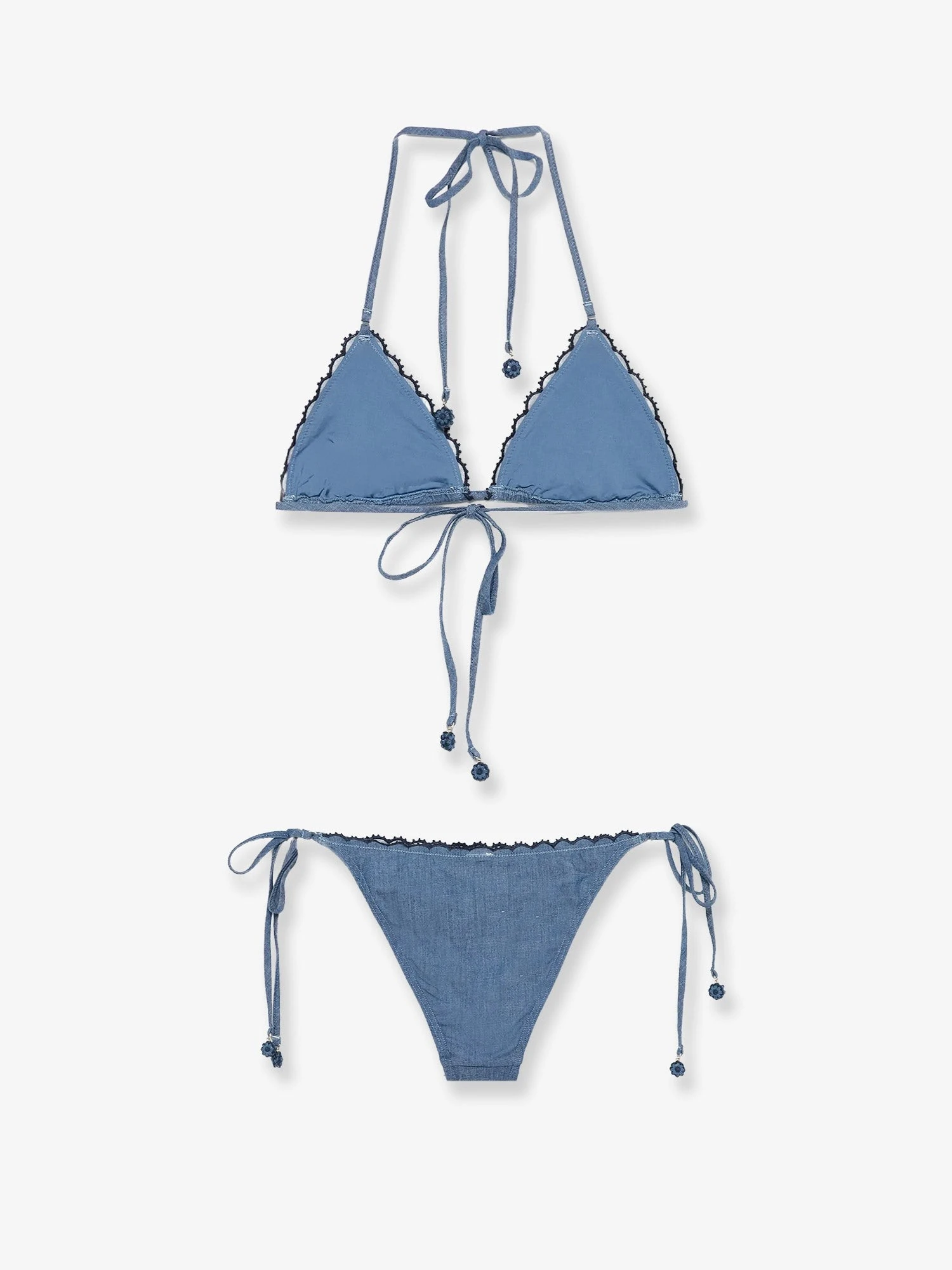 Aster denim bikini with all-over embroidery.webp