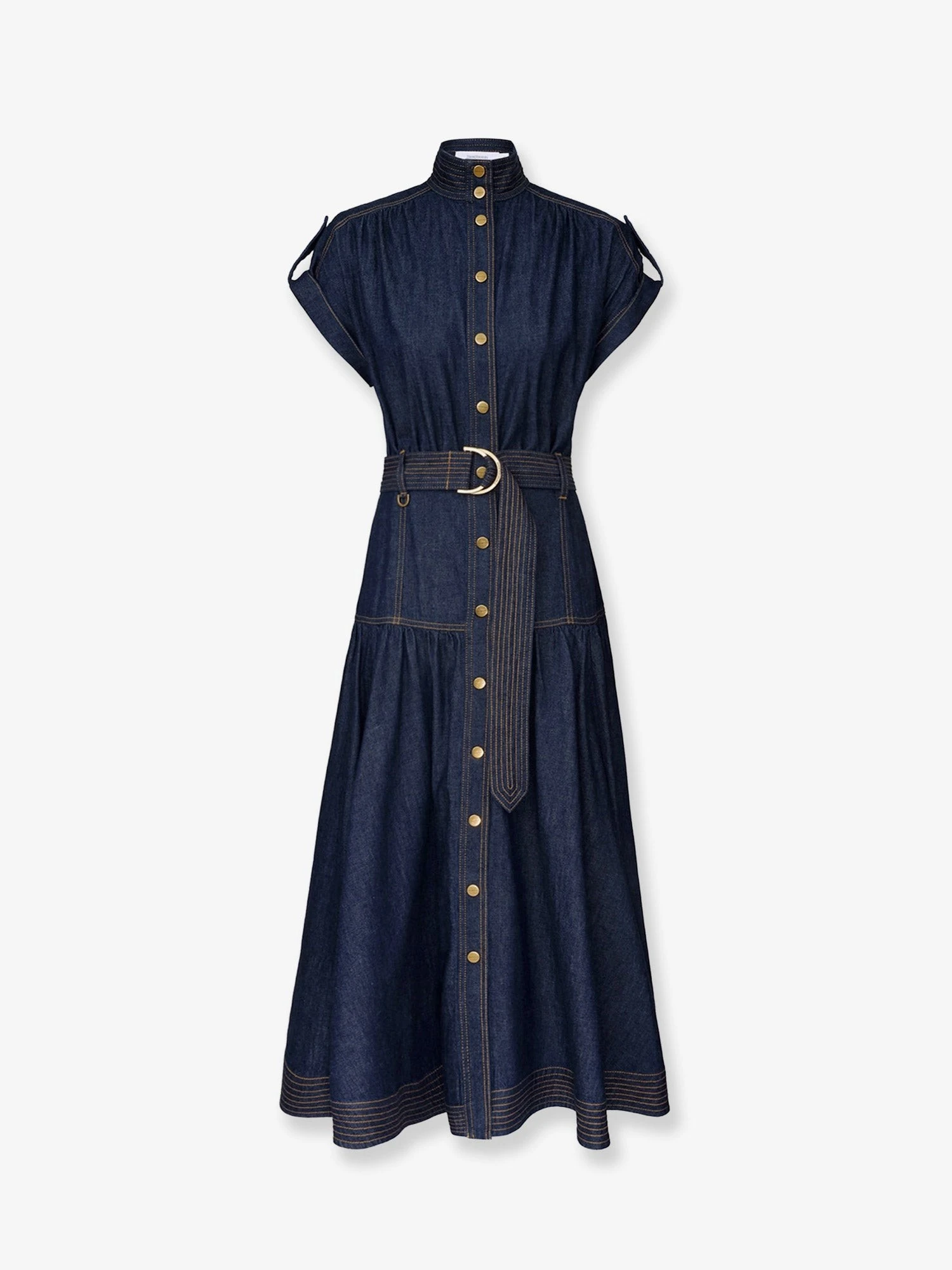 Long denim dress.webp