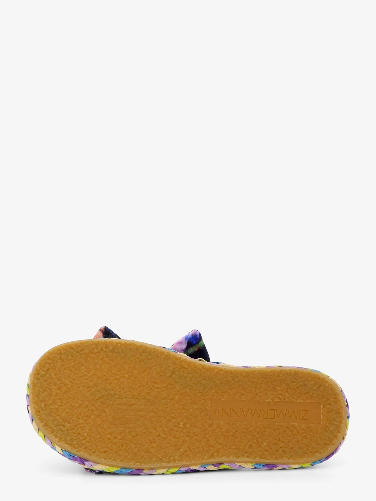 Carousel multicolored raffia sandals.webp
