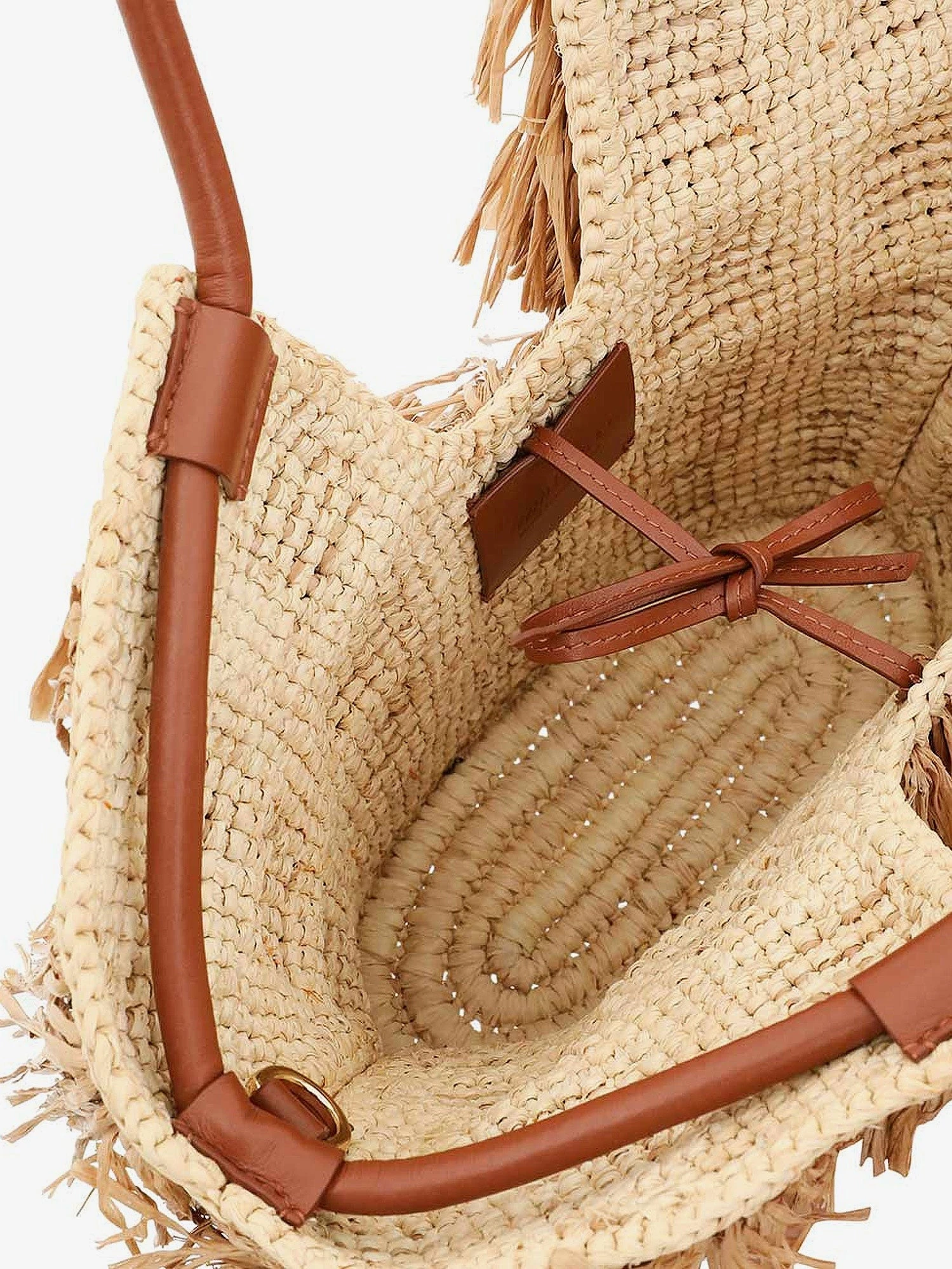 Golden Time crossbody bag with fringe.webp