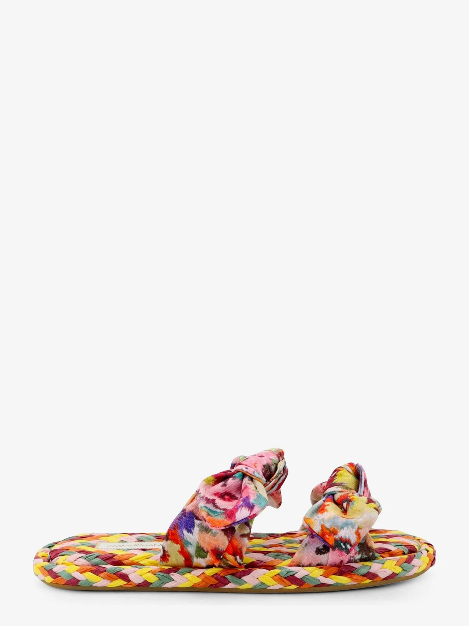 Multicolored raffia Carousel sandals.webp