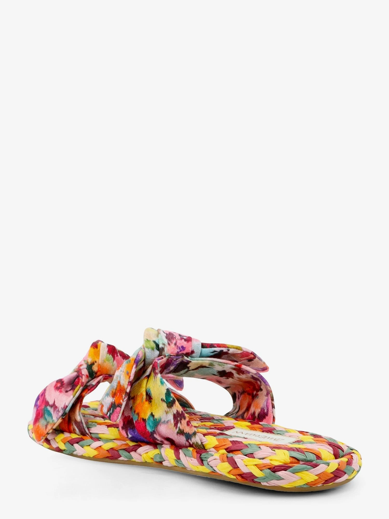 Multicolored raffia Carousel sandals.webp