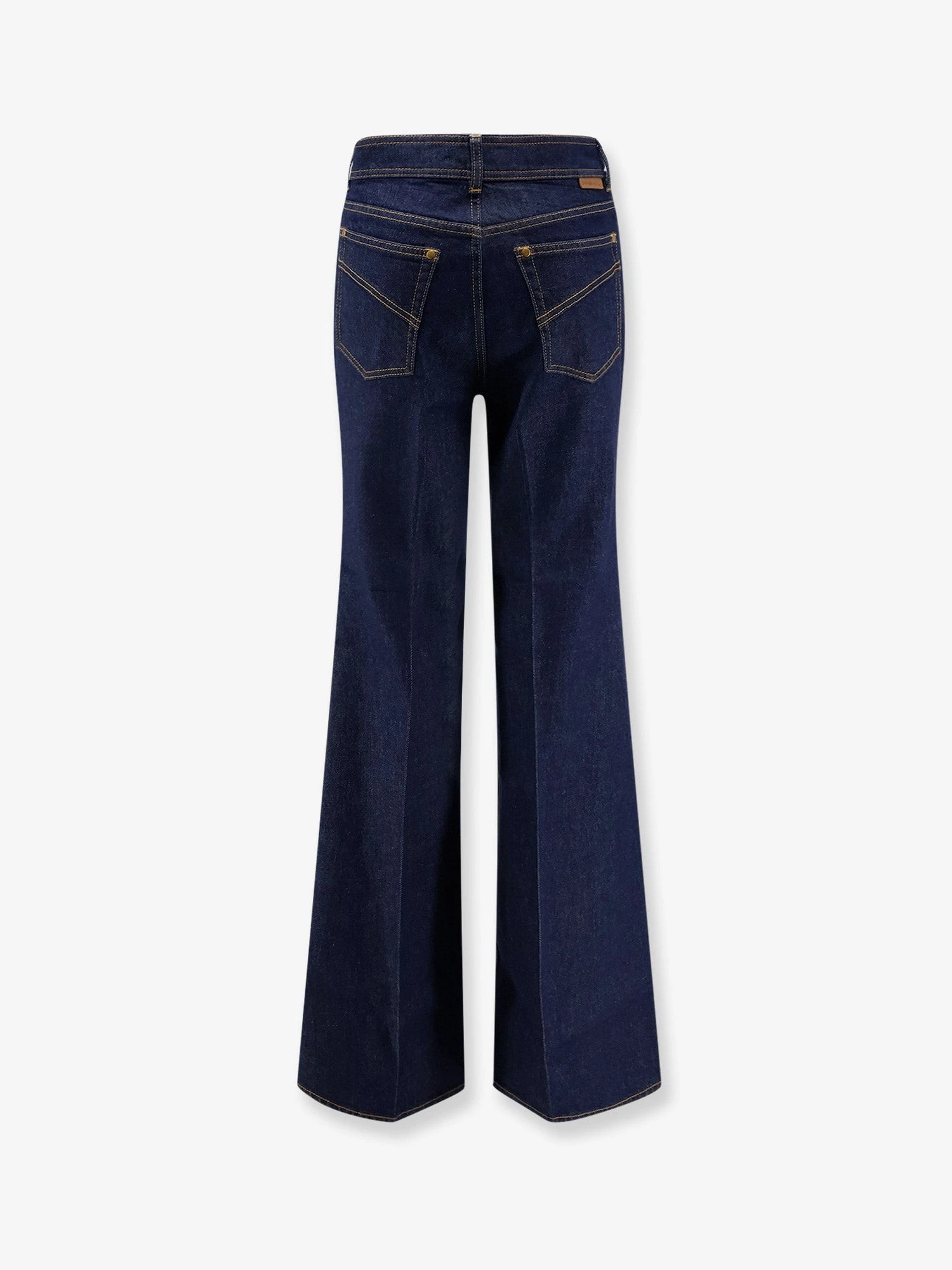 Cotton Denim Flare Jeans.webp