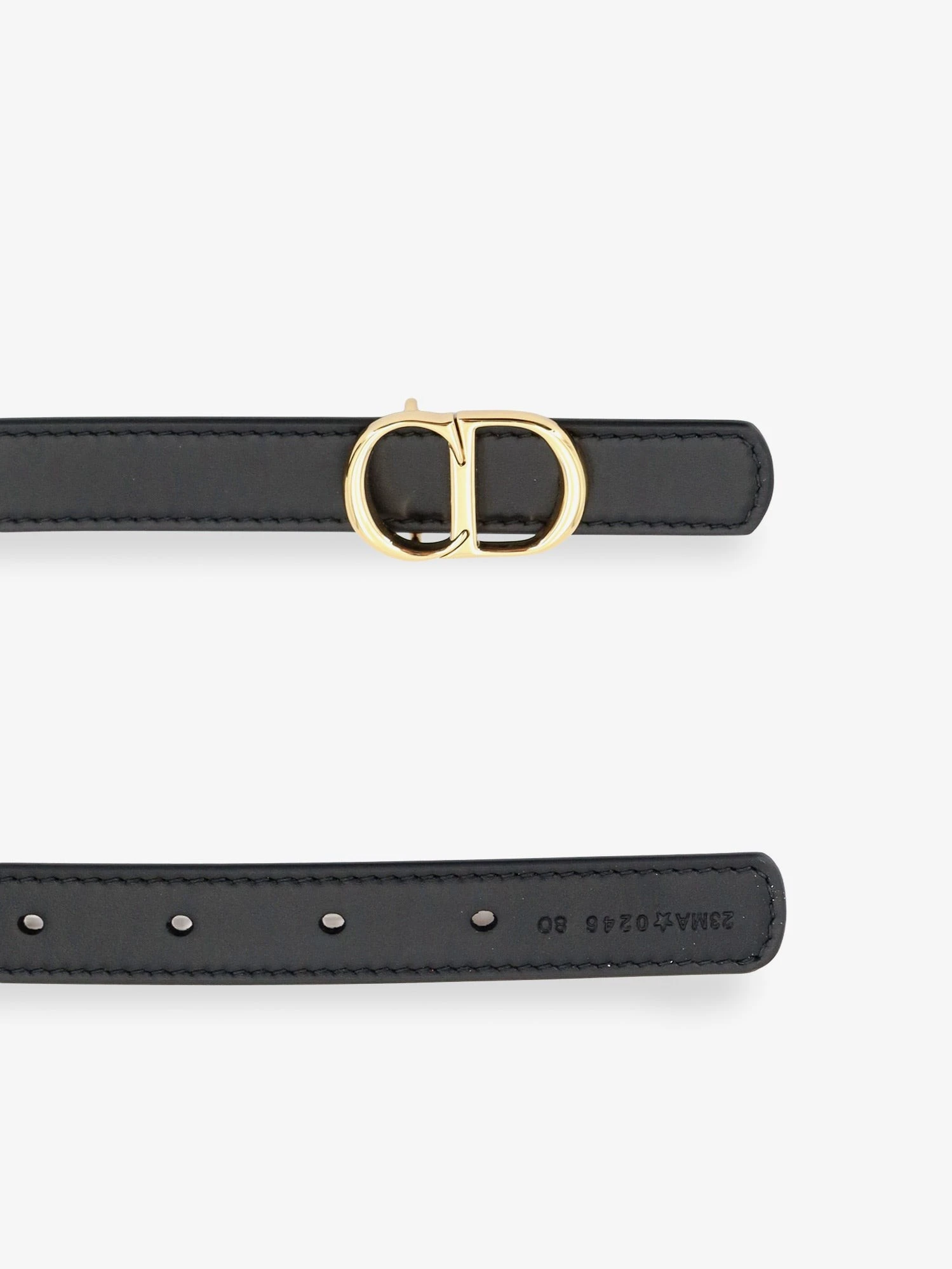 CD Icon Leather Belt.webp