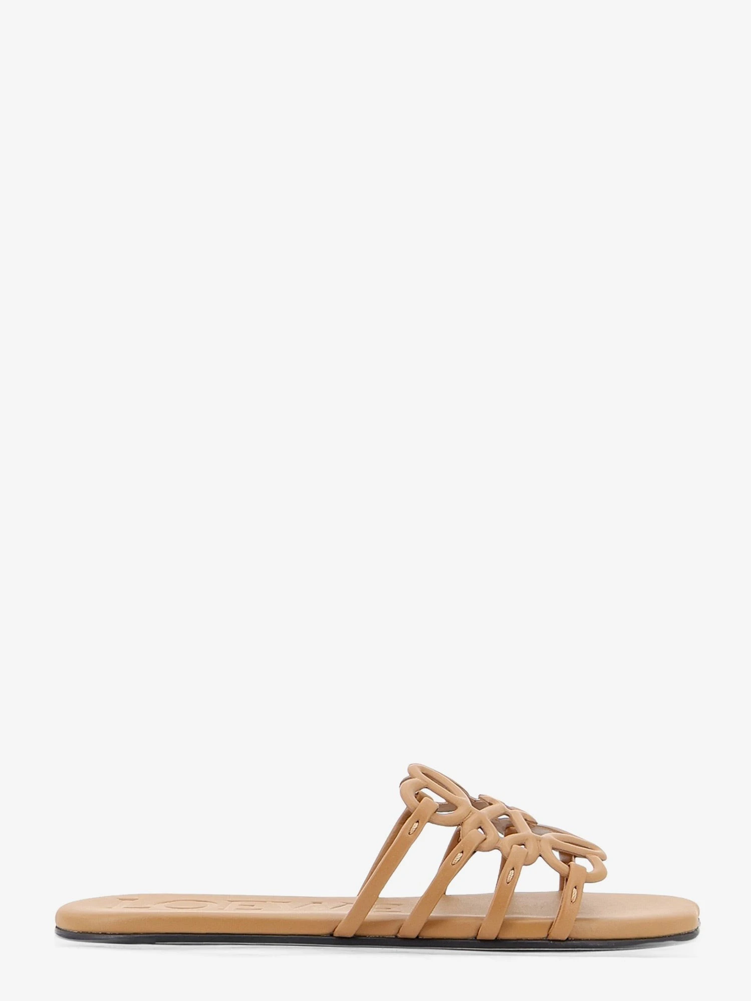Paula's Ibiza Anagram Petal Leather Sandals.webp
