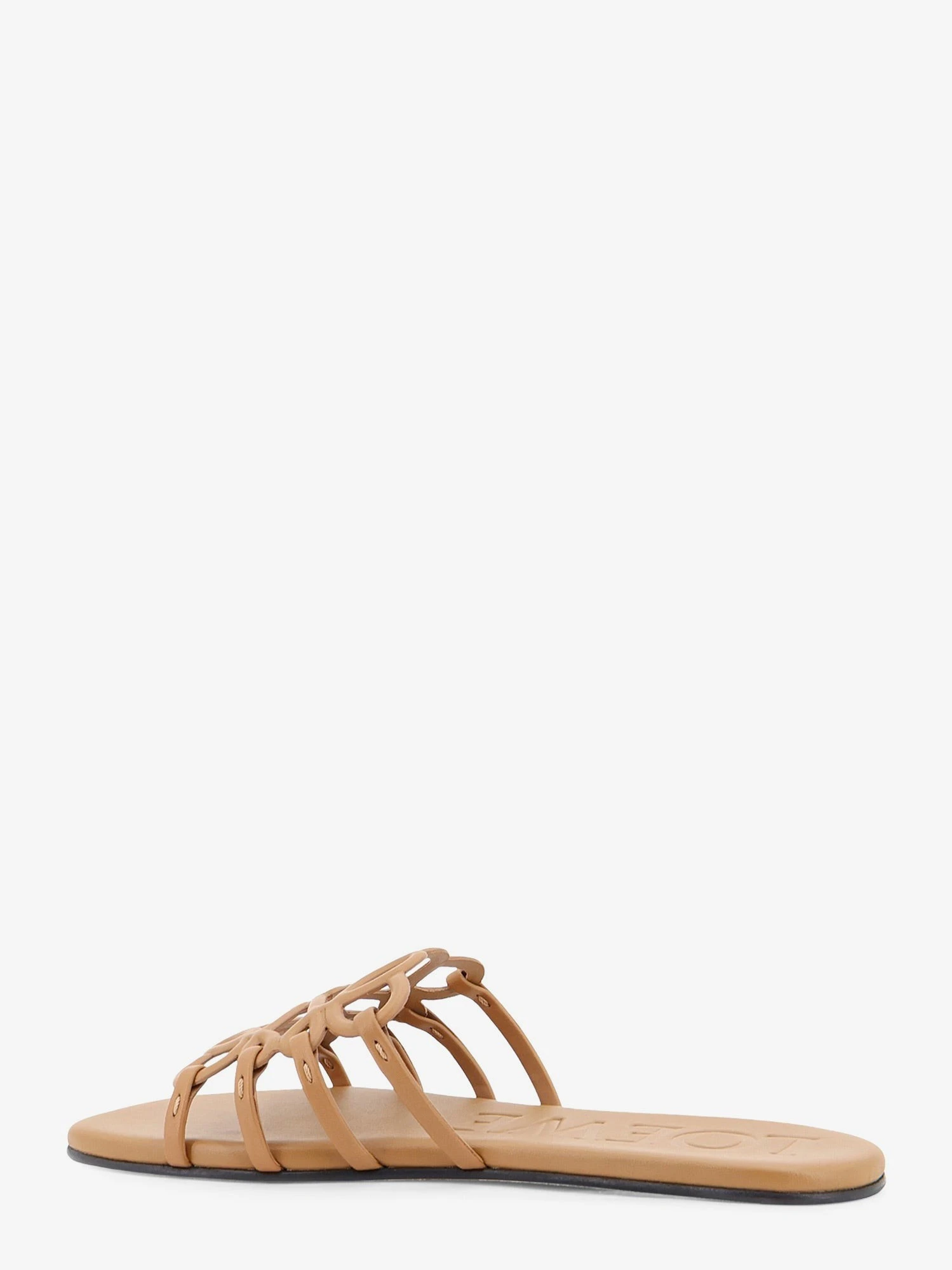 Paula's Ibiza Anagram Petal Leather Sandals.webp