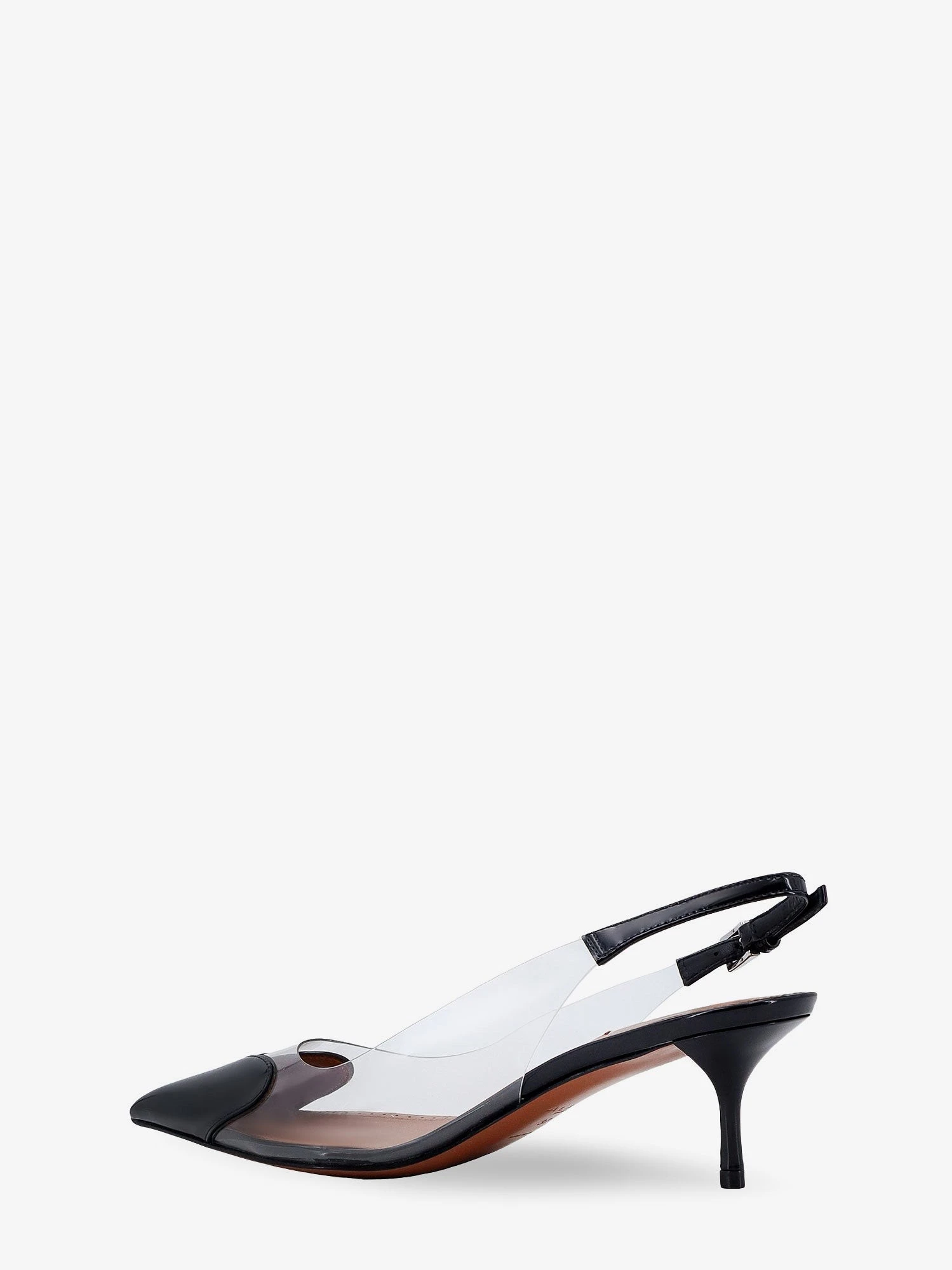 Le Coeur Slingback PVC and leather pumps.webp