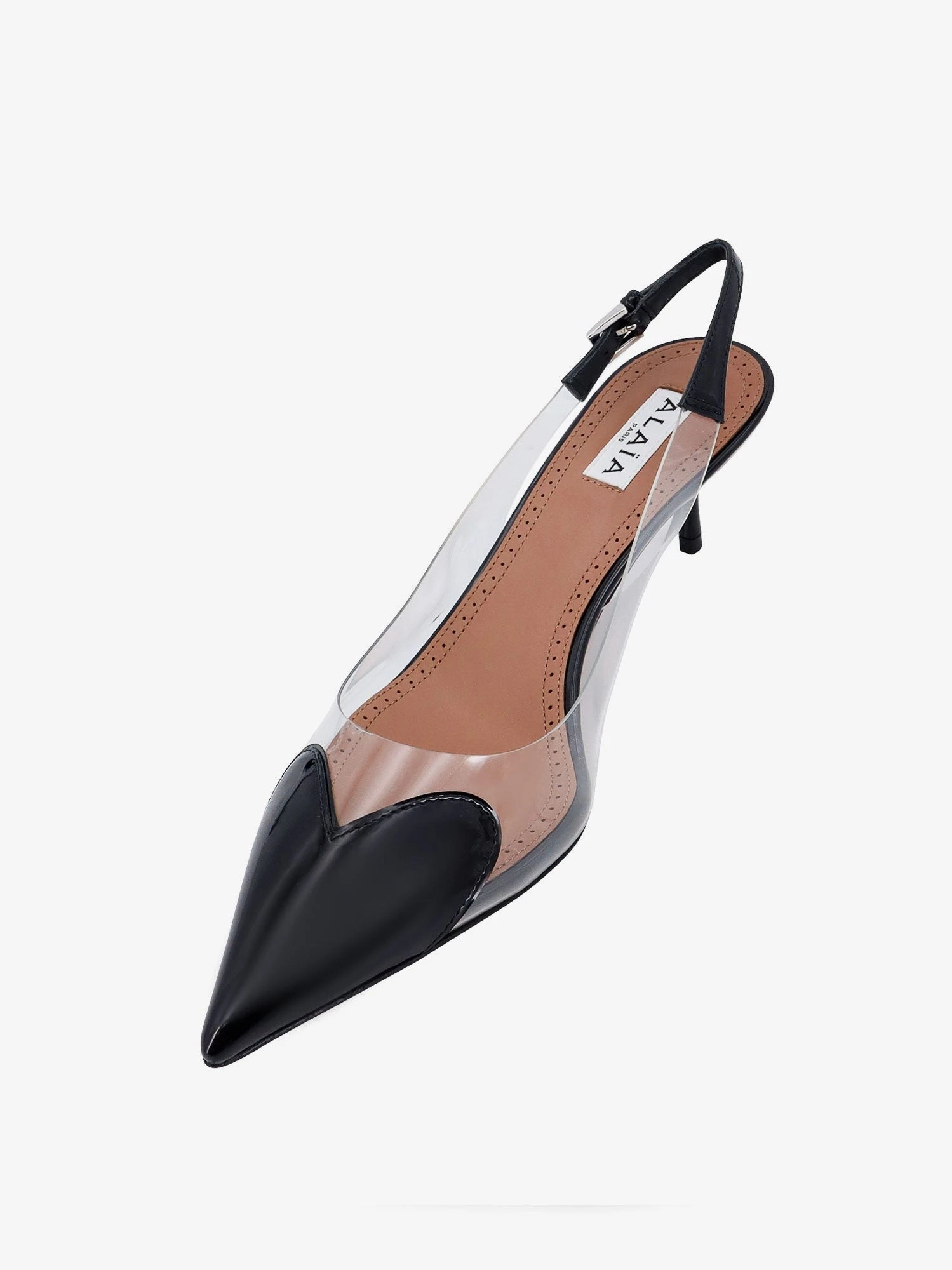 Le Coeur Slingback PVC and leather pumps.webp
