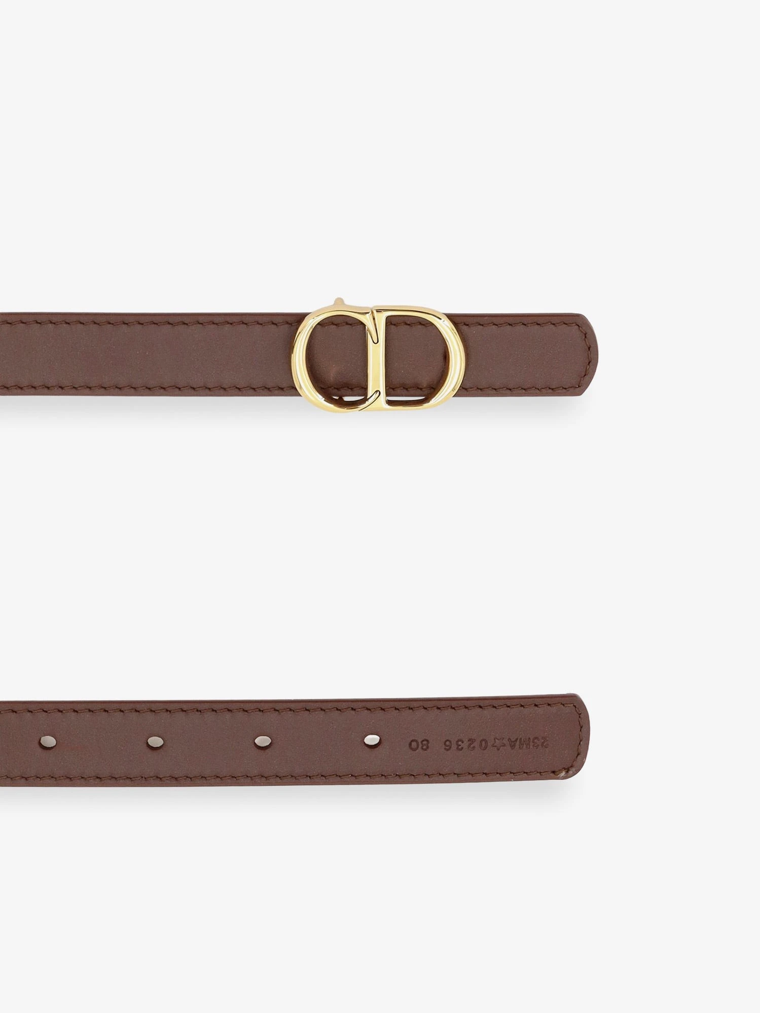 CD Icon Leather Belt.webp