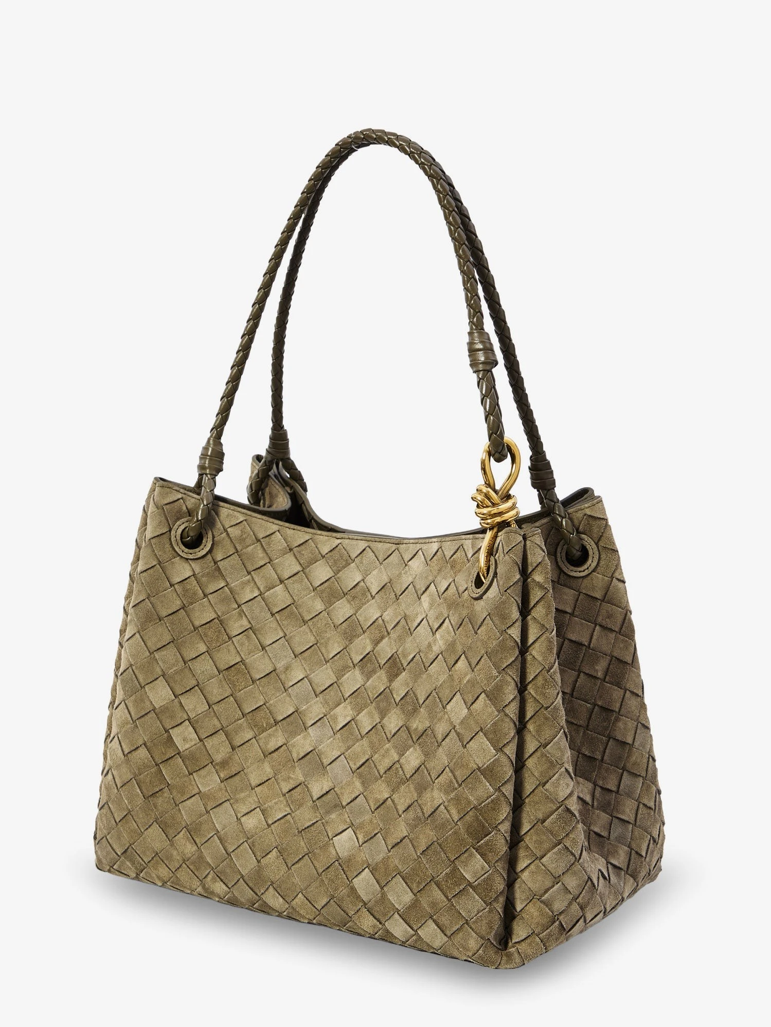 Parachute Large suede shoulder bag.webp